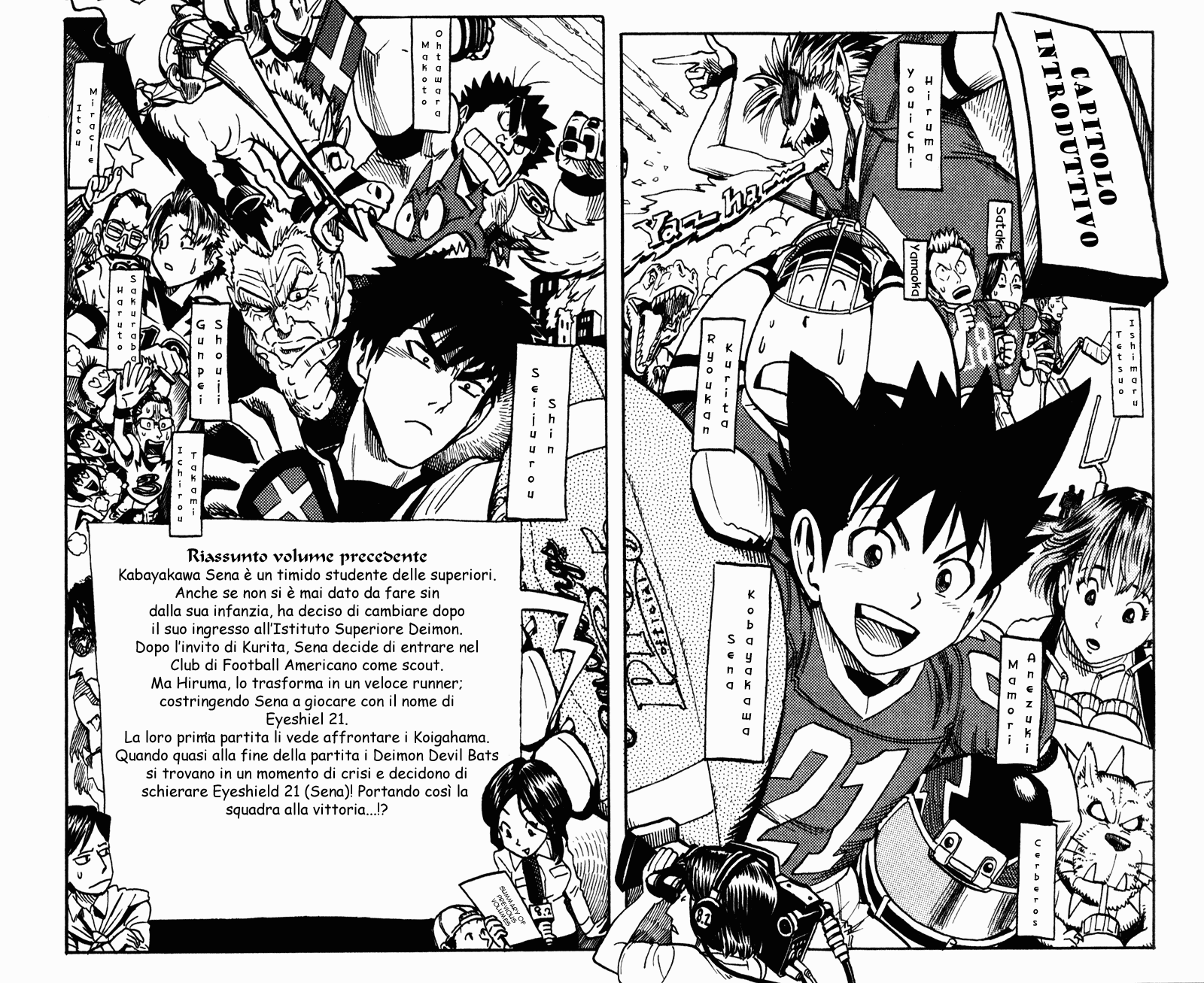 Read Eyeshield 21 Manga Online