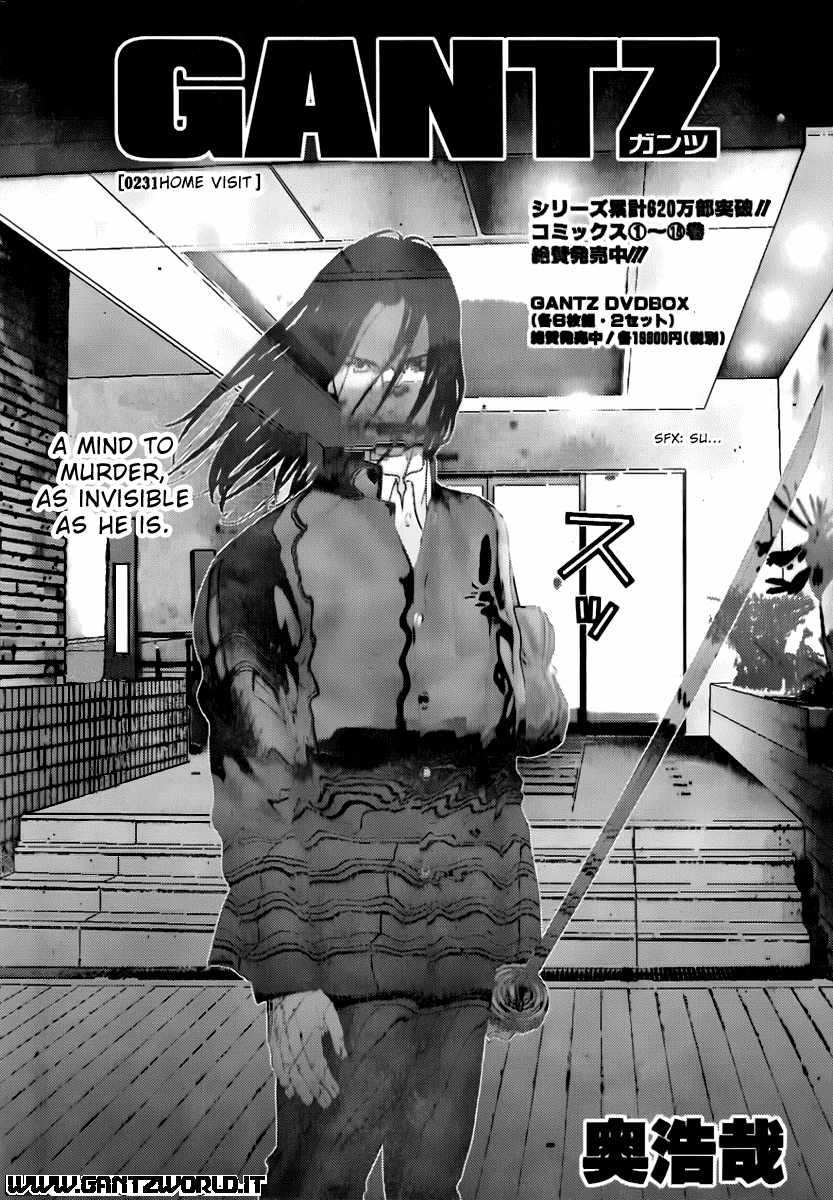 Read Gantz Manga Online