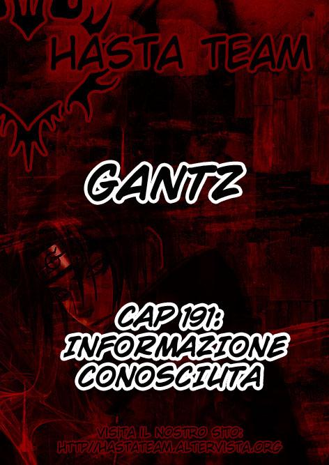 Read Gantz Manga Online