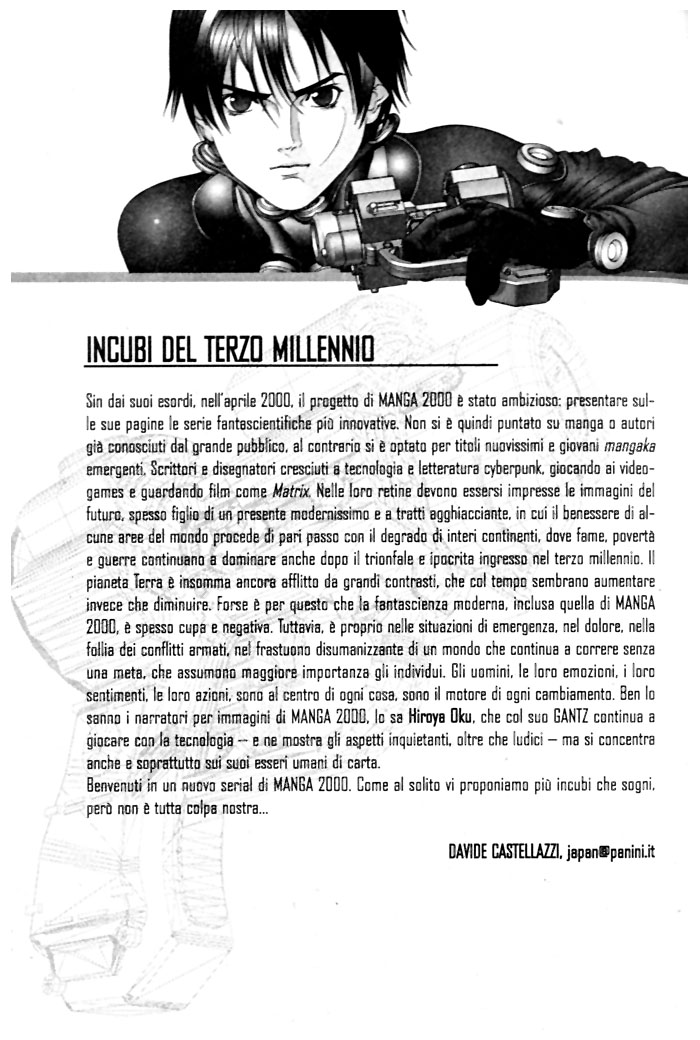 Read Gantz Manga Online