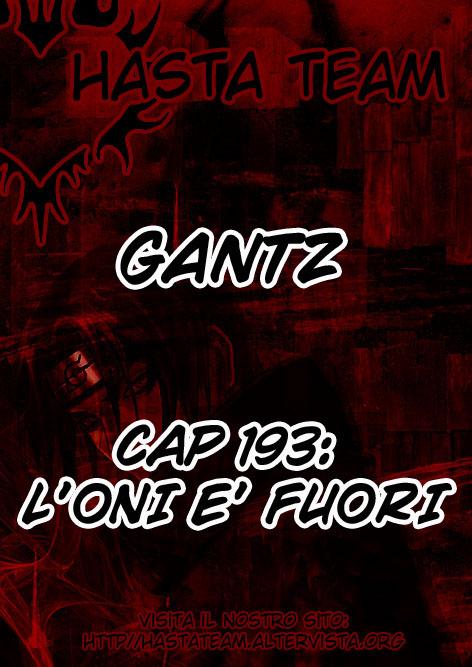 Read Gantz Manga Online