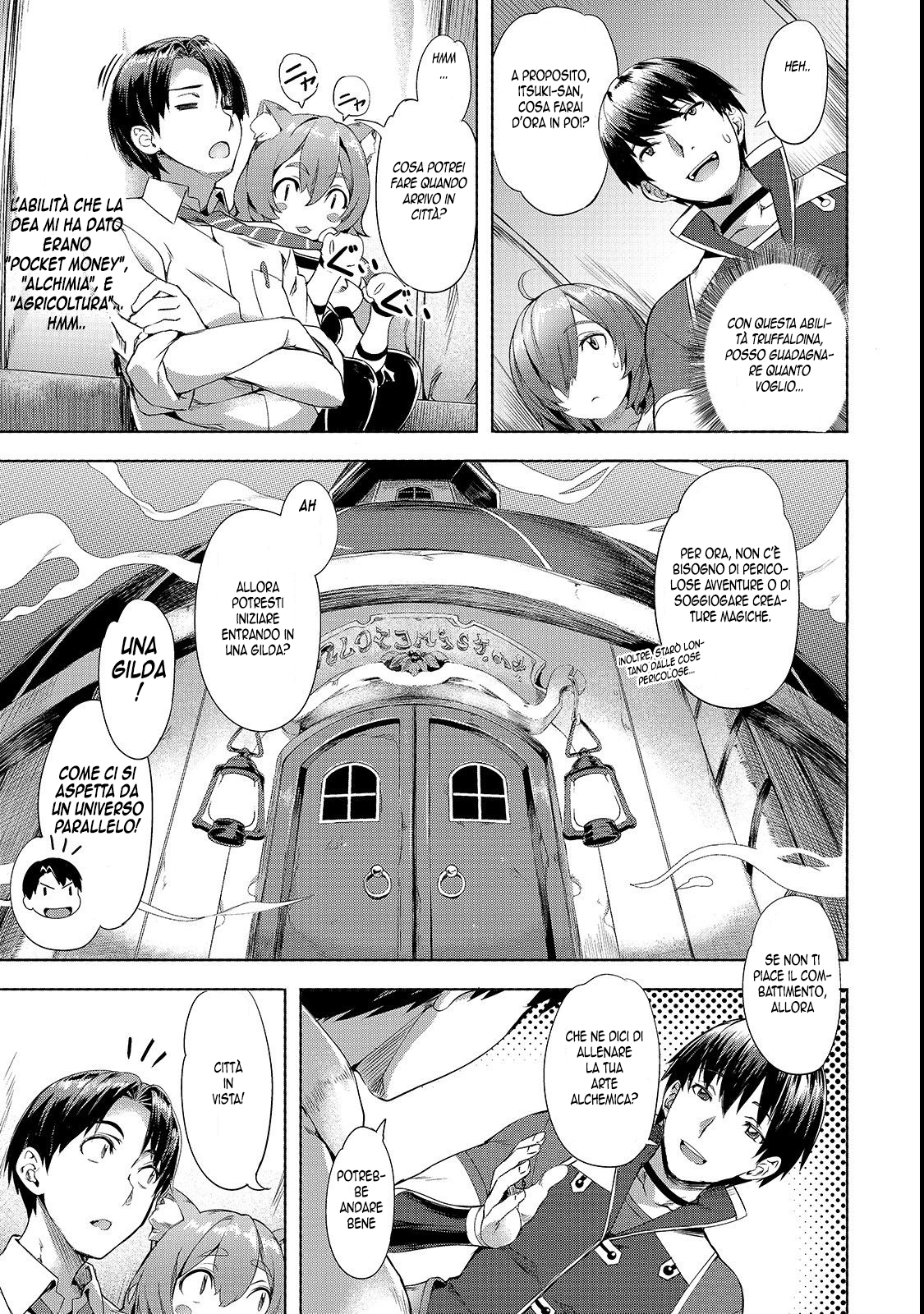 Read Isekai de slow life wo ganbou Manga Online