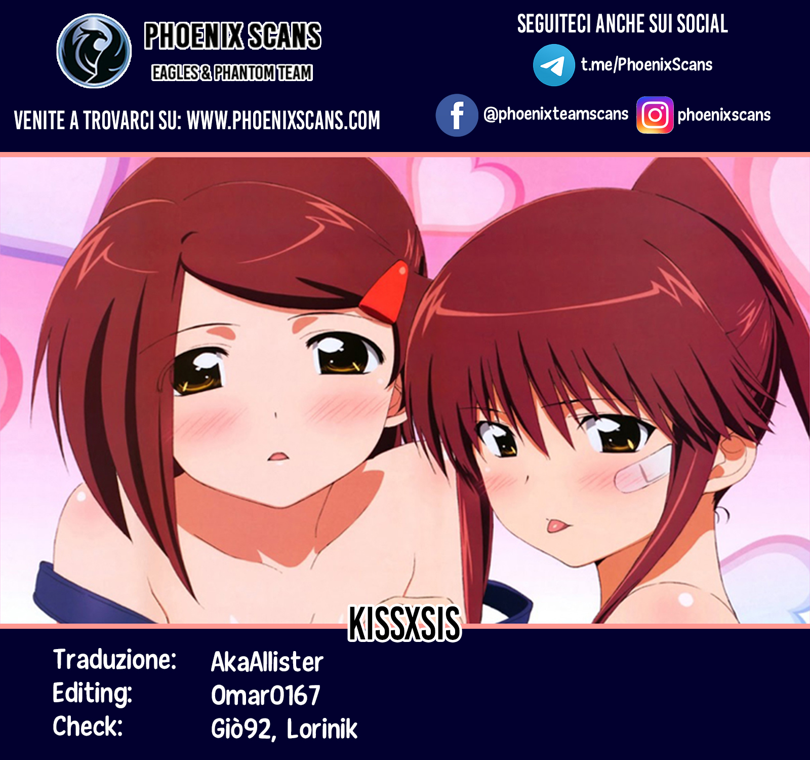 Read Kiss x Sis Manga Online