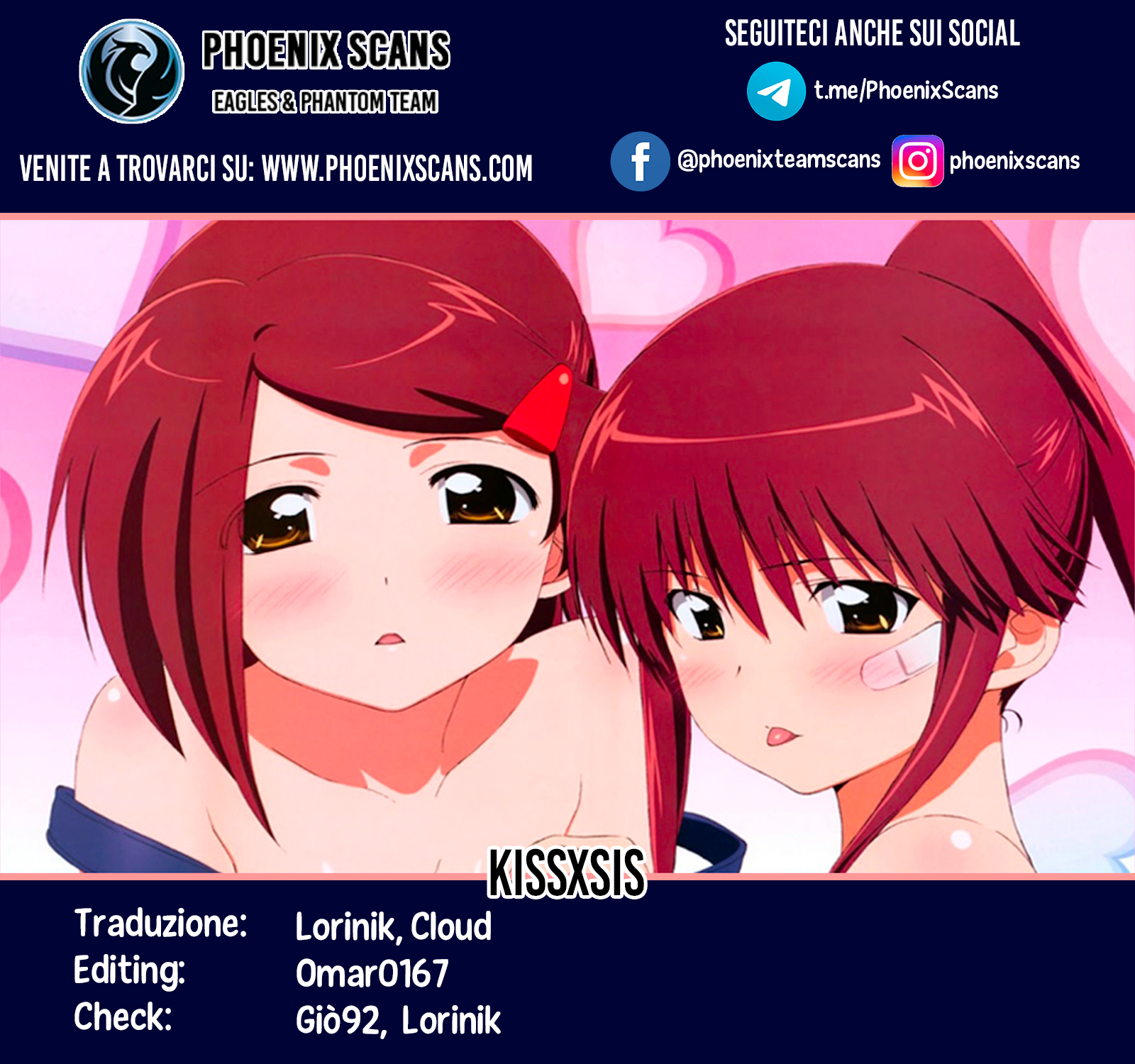 Read Kiss x Sis Manga Online