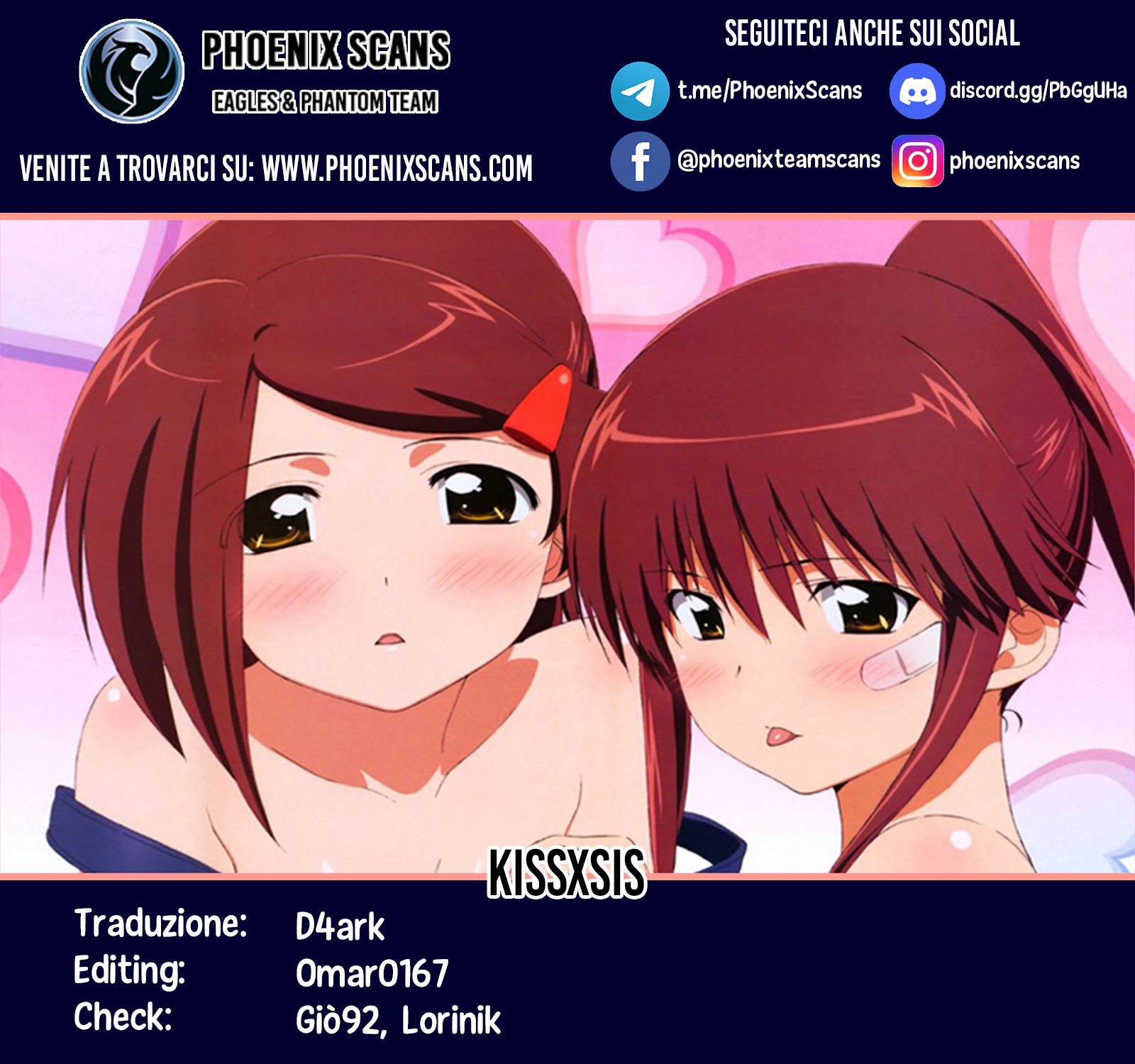 Read Kiss x Sis Manga Online