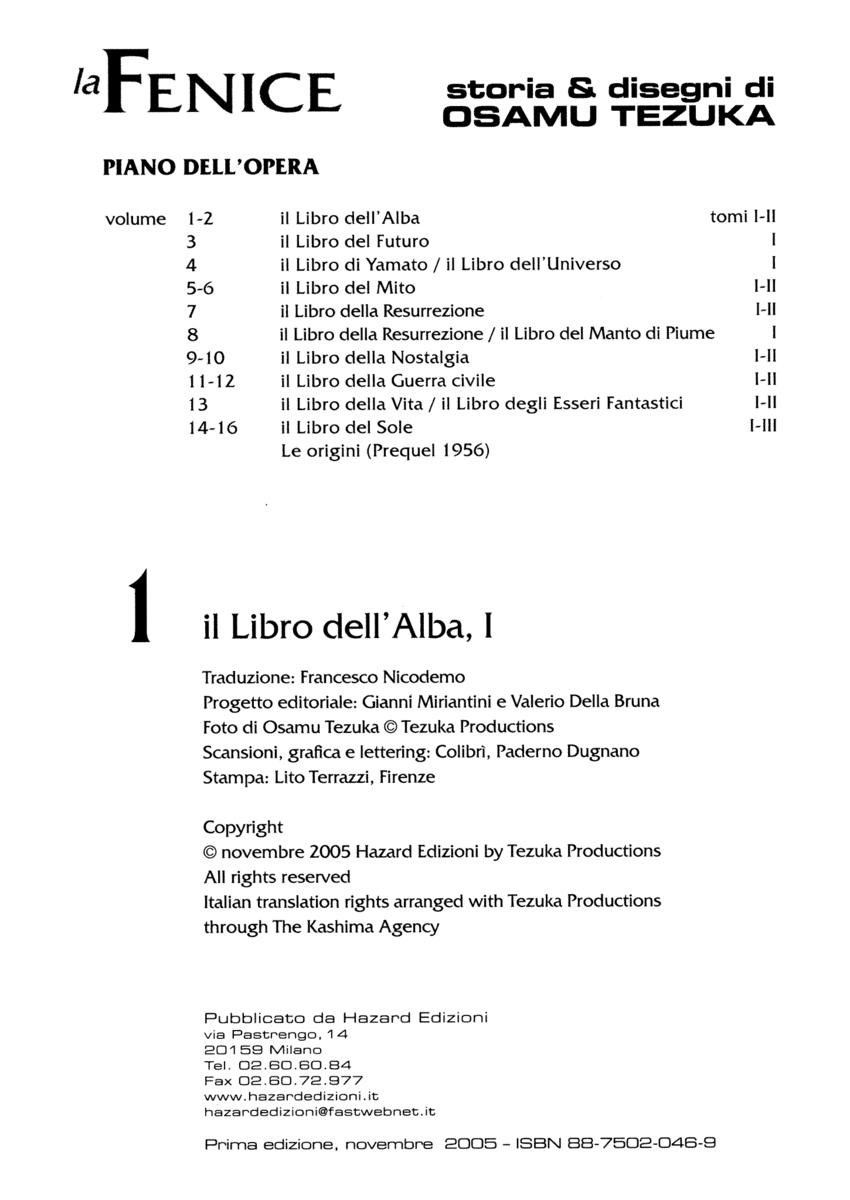 Read La fenice Manga Online