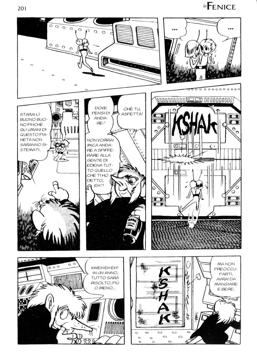 Read La fenice Manga Online