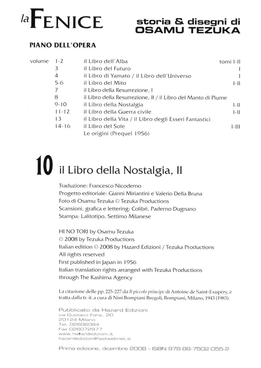 Read La fenice Manga Online