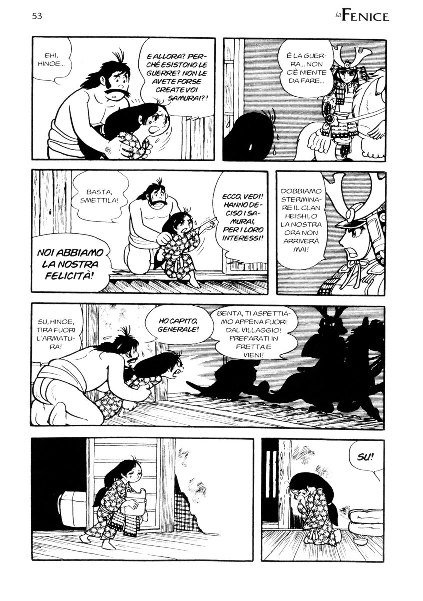 Read La fenice Manga Online