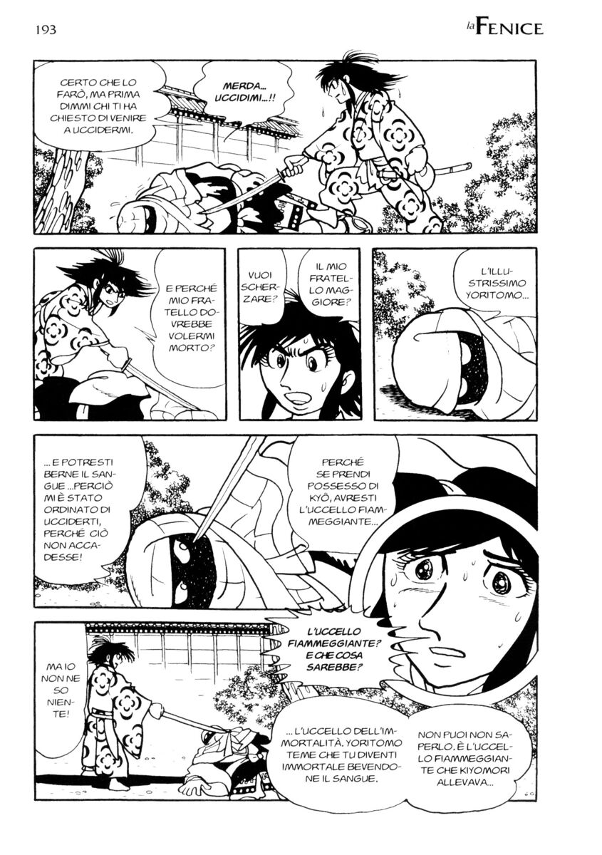 Read La fenice Manga Online