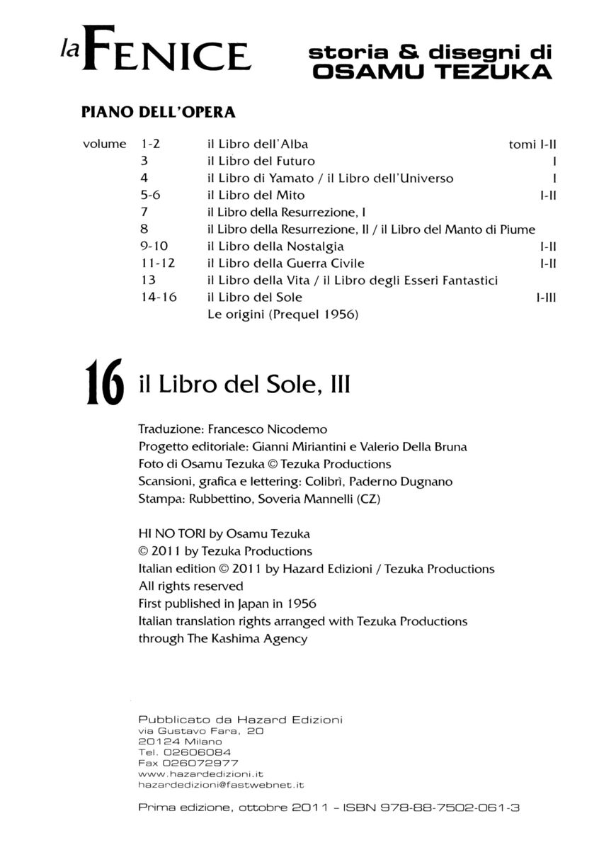 Read La fenice Manga Online