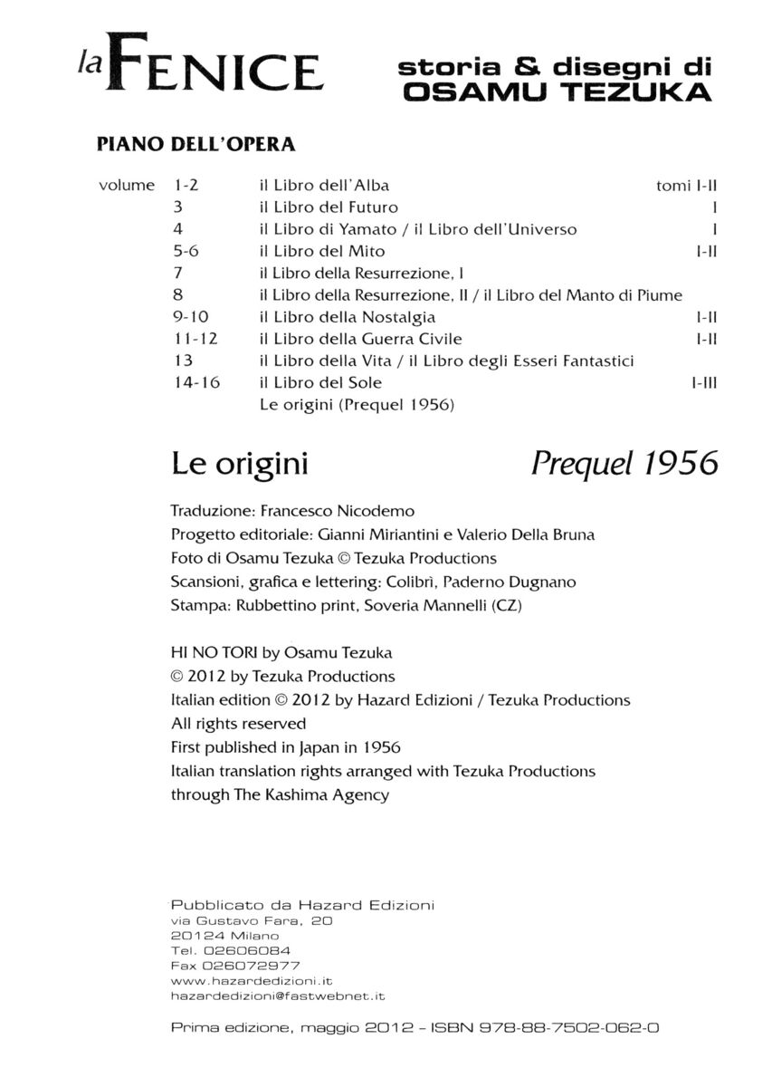 Read La fenice Manga Online