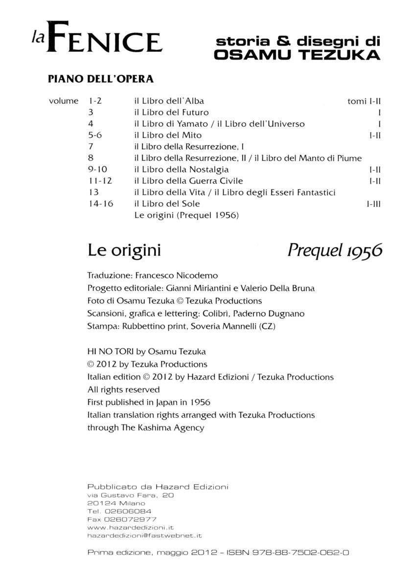 Read La fenice Manga Online