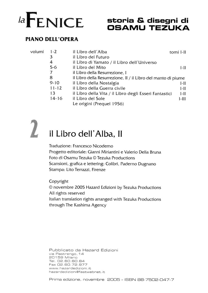 Read La fenice Manga Online