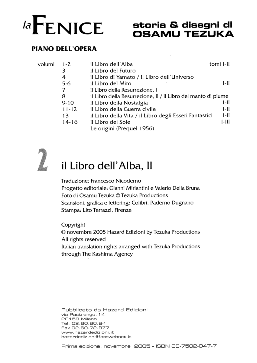 Read La fenice Manga Online