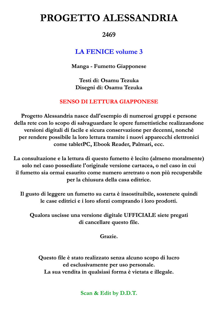 Read La fenice Manga Online