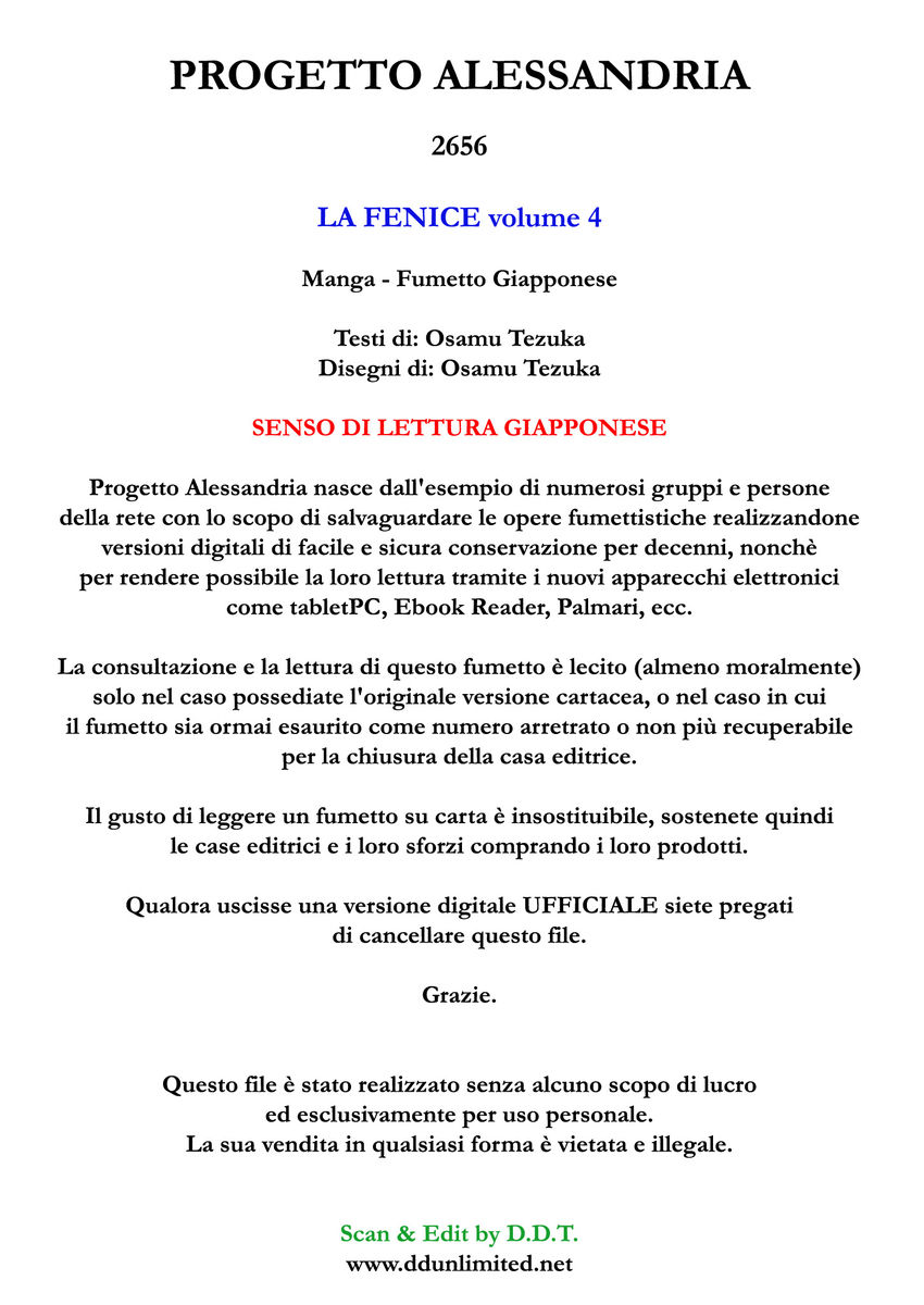 Read La fenice Manga Online