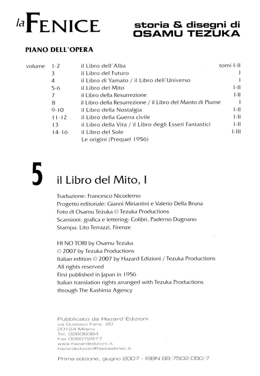 Read La fenice Manga Online