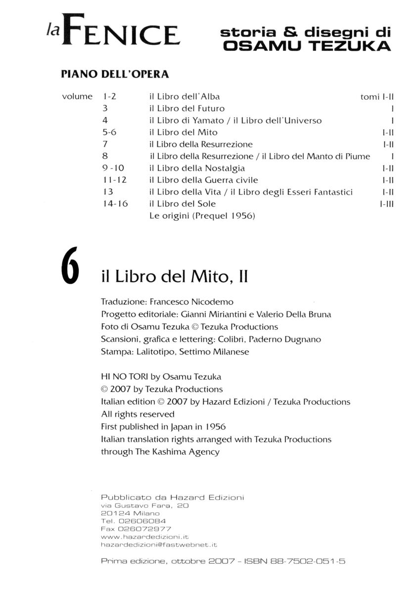 Read La fenice Manga Online