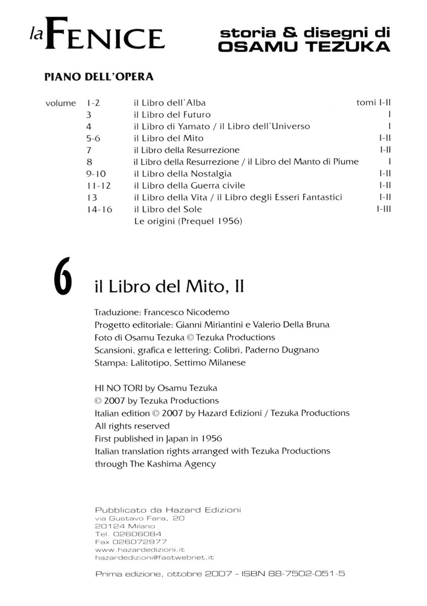 Read La fenice Manga Online