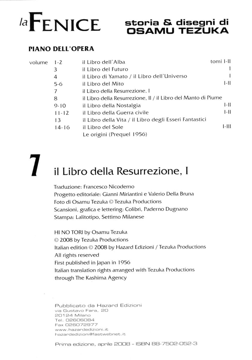 Read La fenice Manga Online