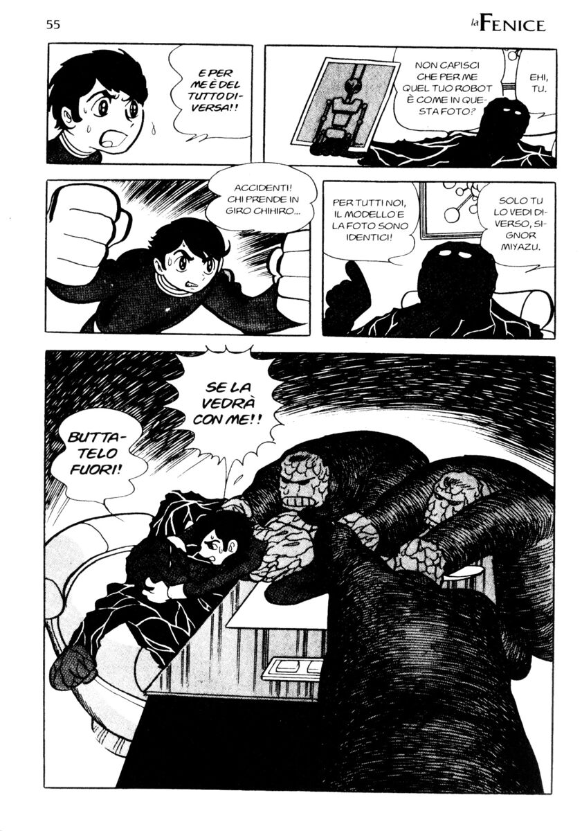 Read La fenice Manga Online