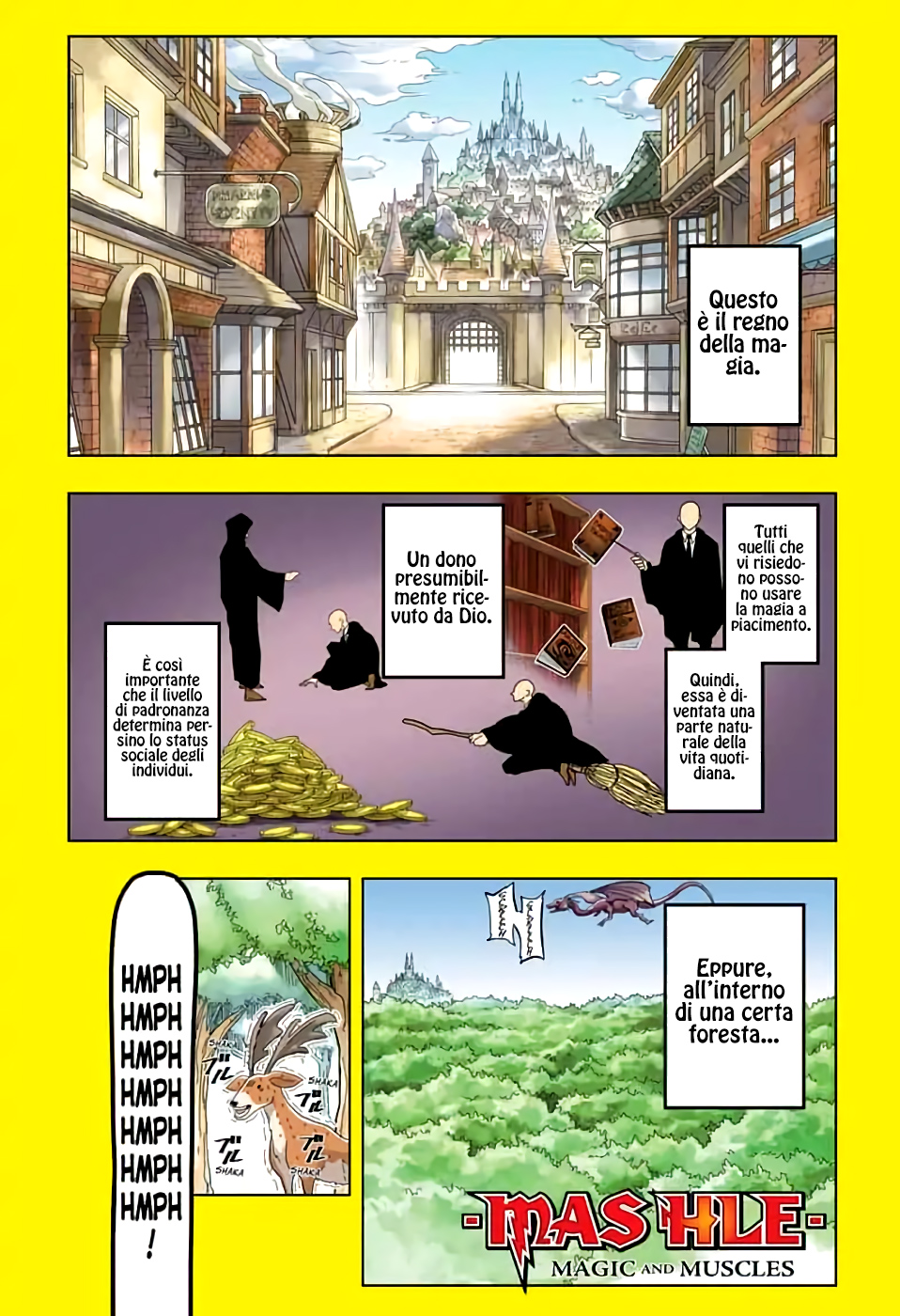 Read Mashle: Magic and Muscles Manga Online