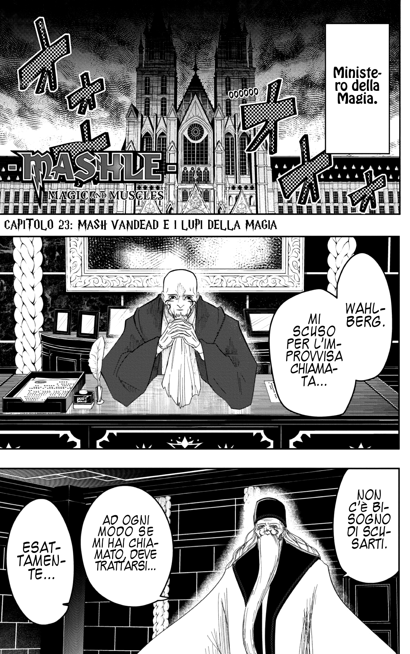 Read Mashle: Magic and Muscles Manga Online