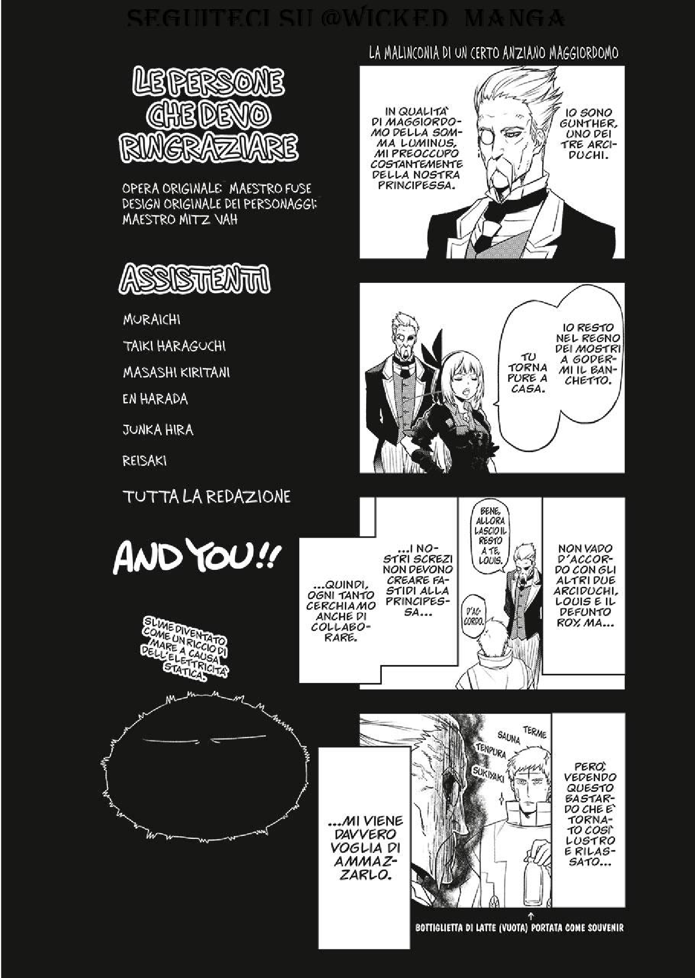 Read Mi sono reincarnato in uno slime Manga Online