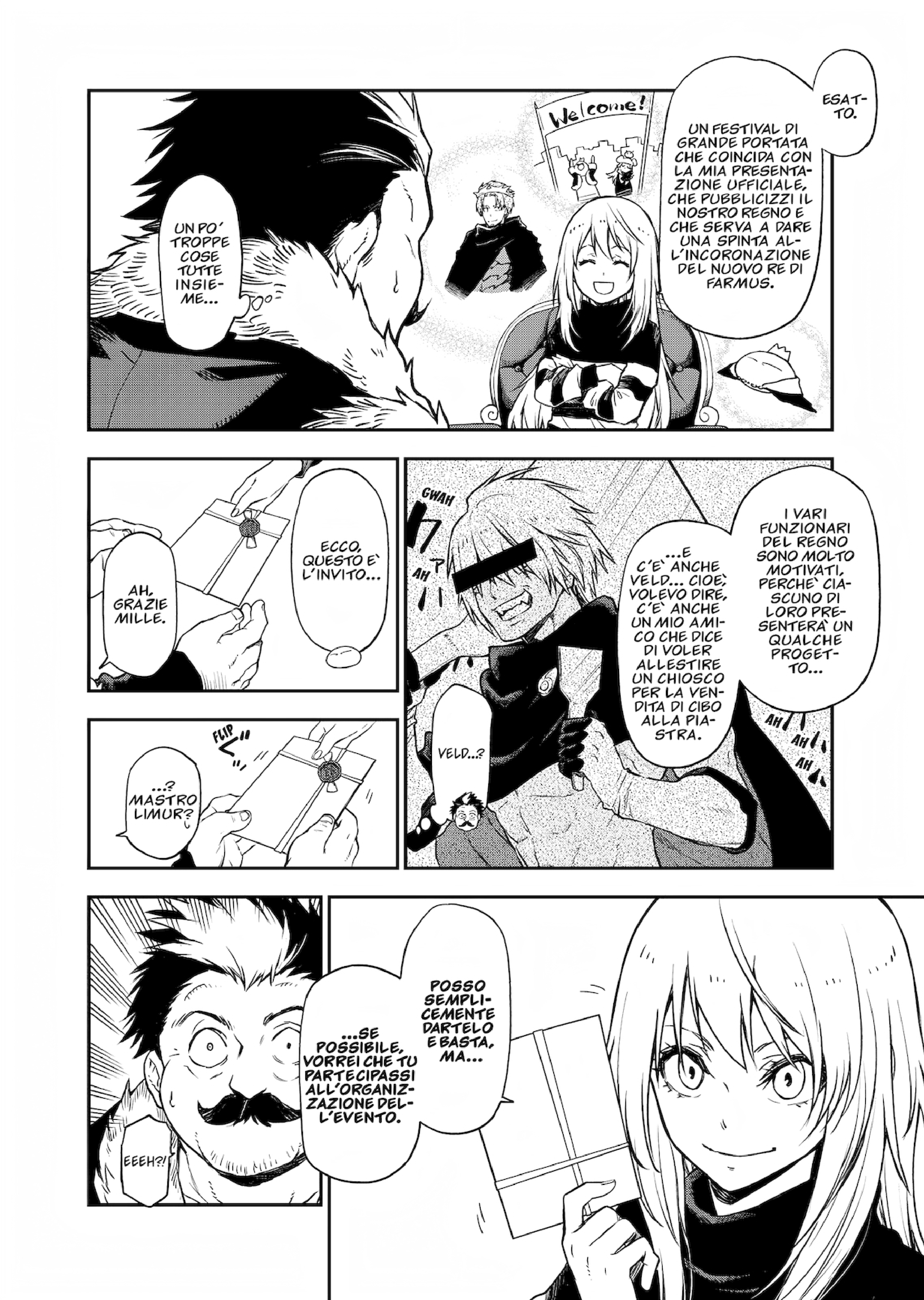 Read Mi sono reincarnato in uno slime Manga Online