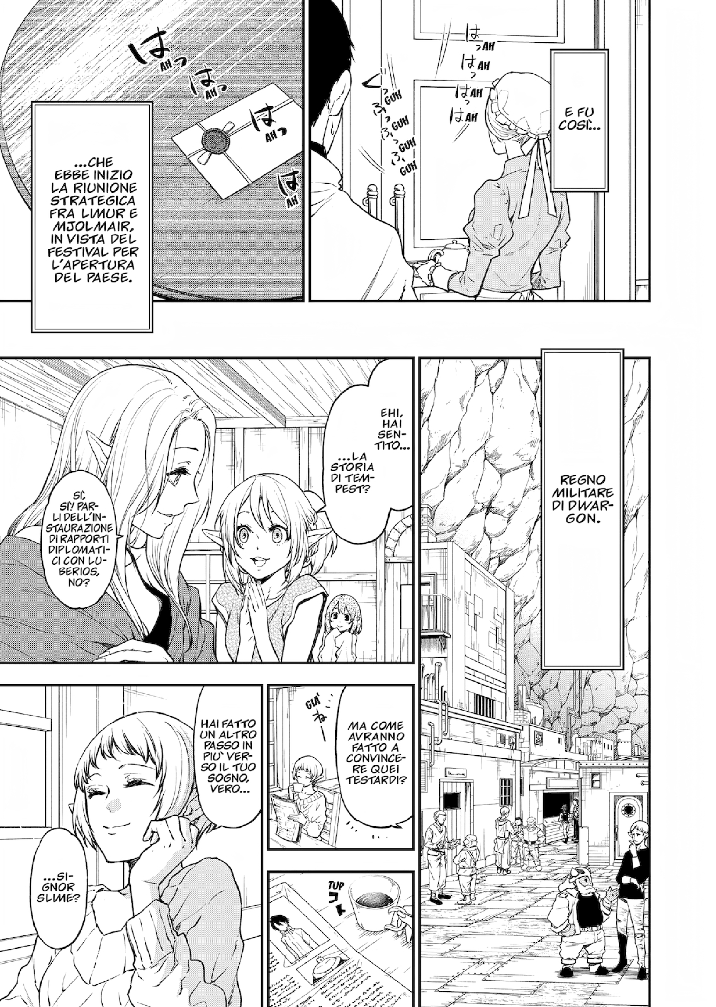 Read Mi sono reincarnato in uno slime Manga Online