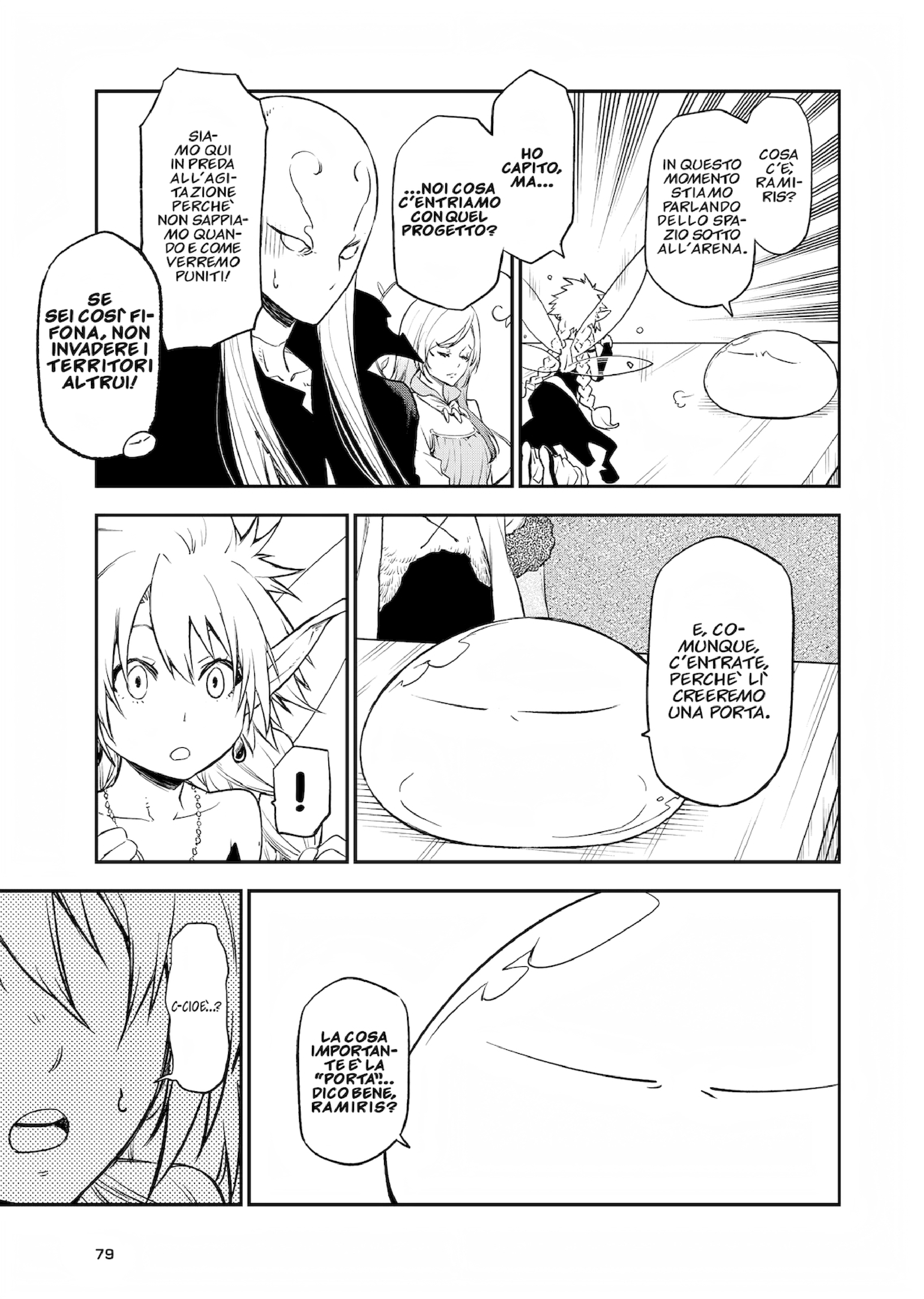 Read Mi sono reincarnato in uno slime Manga Online