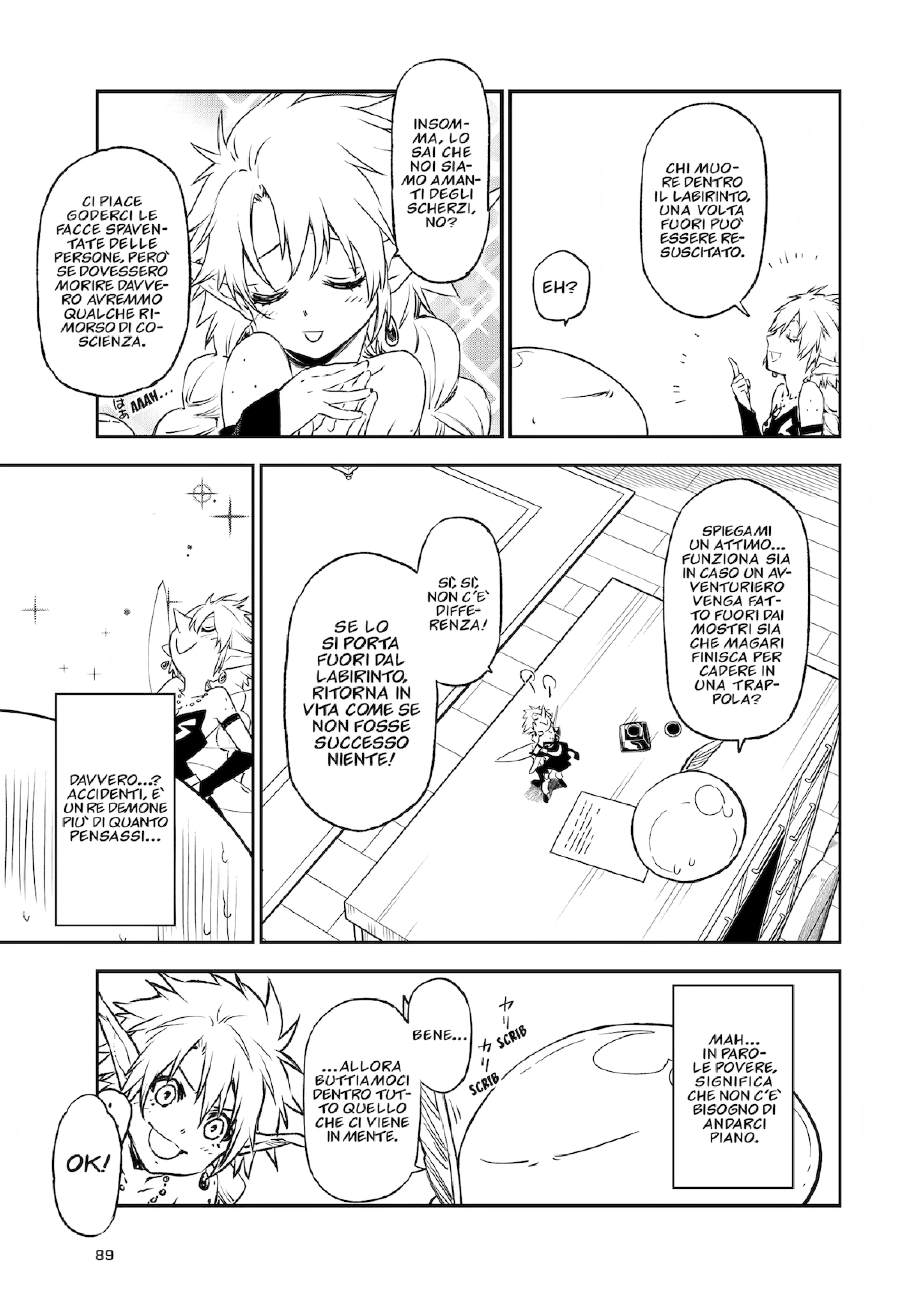 Read Mi sono reincarnato in uno slime Manga Online