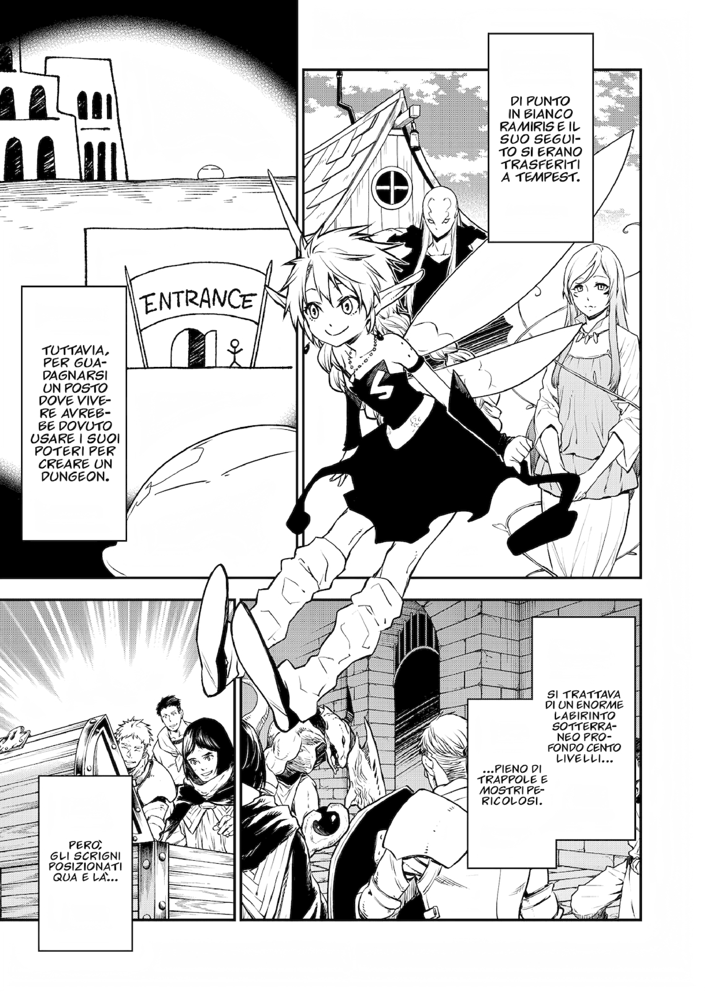 Read Mi sono reincarnato in uno slime Manga Online
