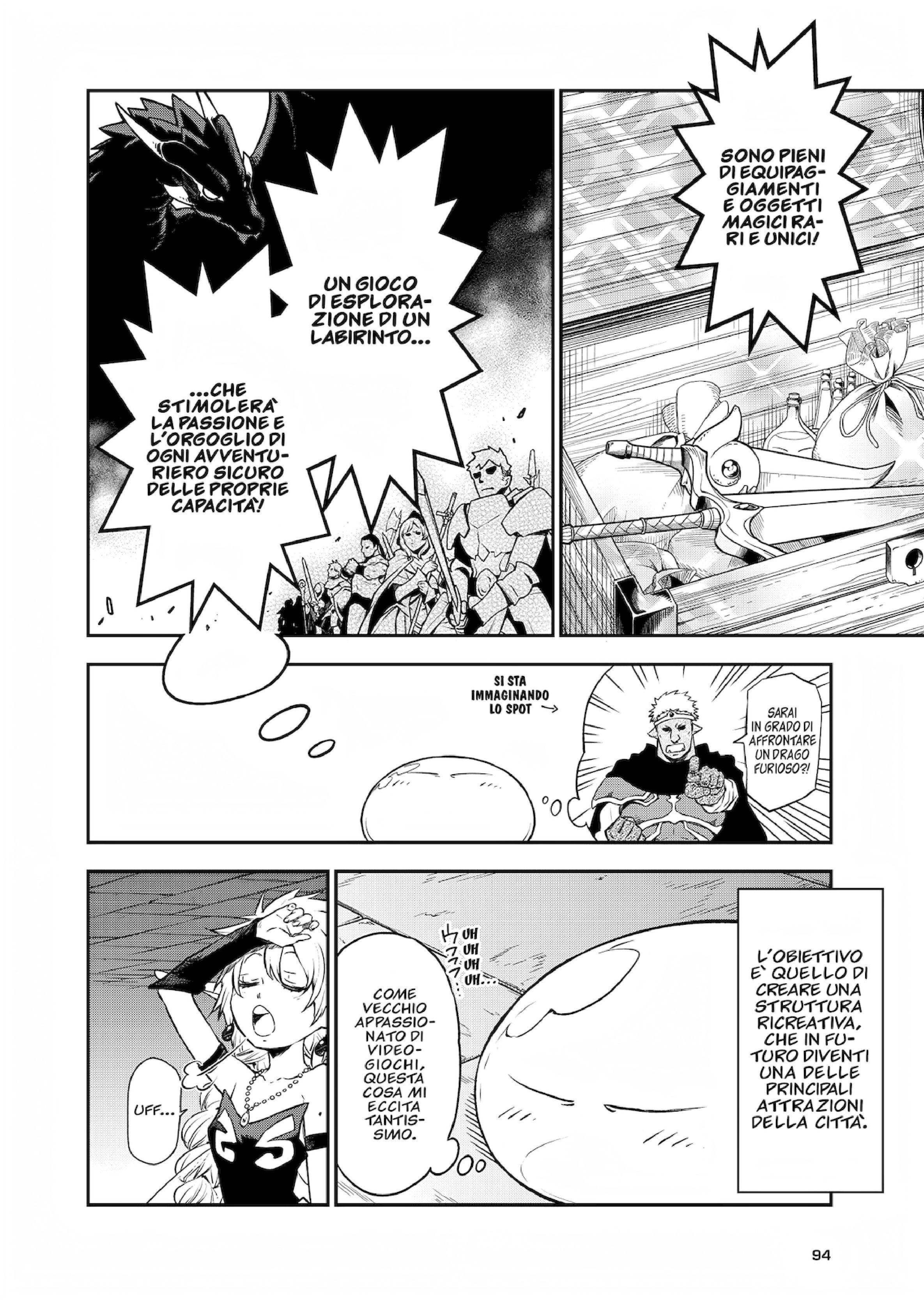 Read Mi sono reincarnato in uno slime Manga Online