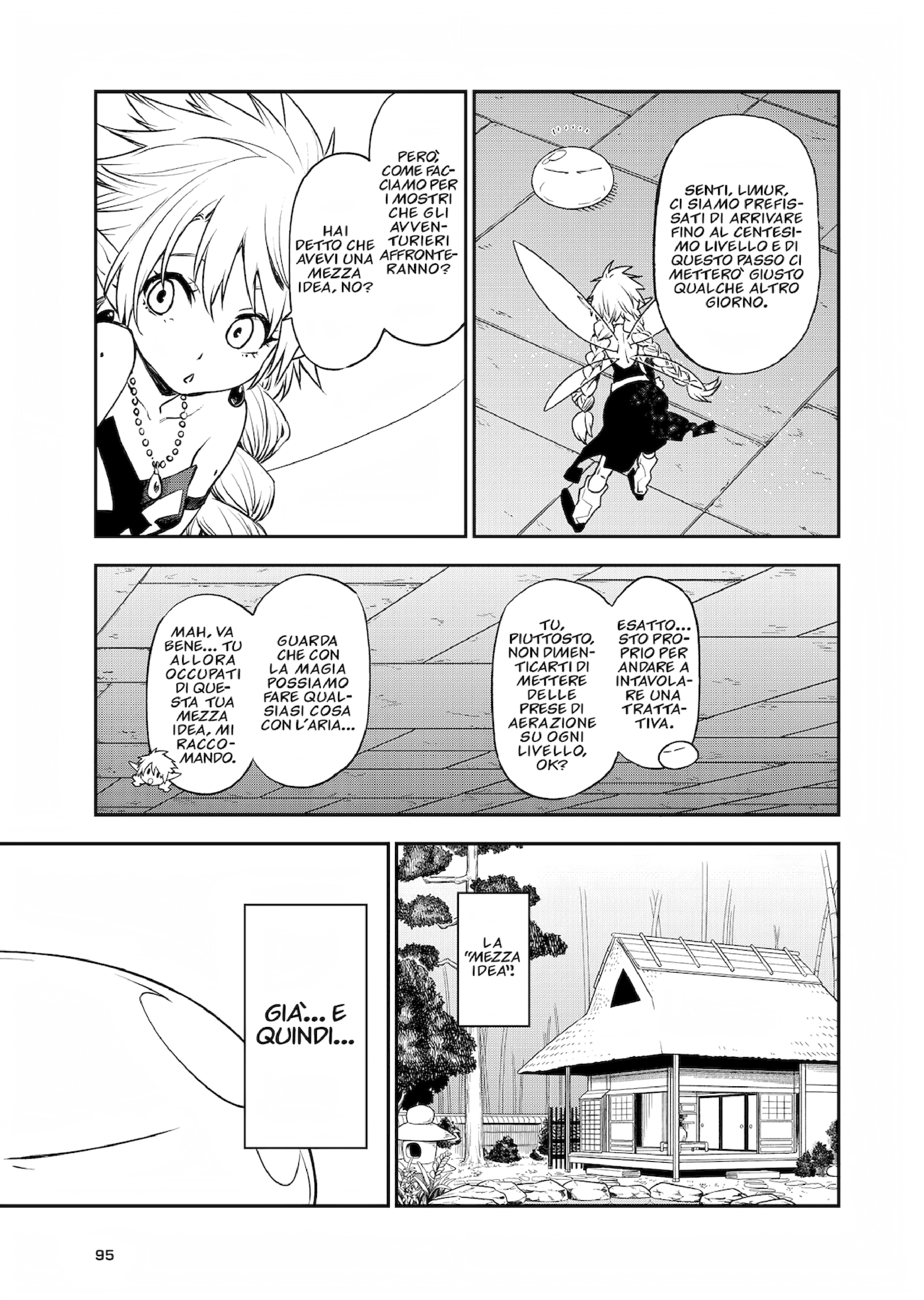 Read Mi sono reincarnato in uno slime Manga Online