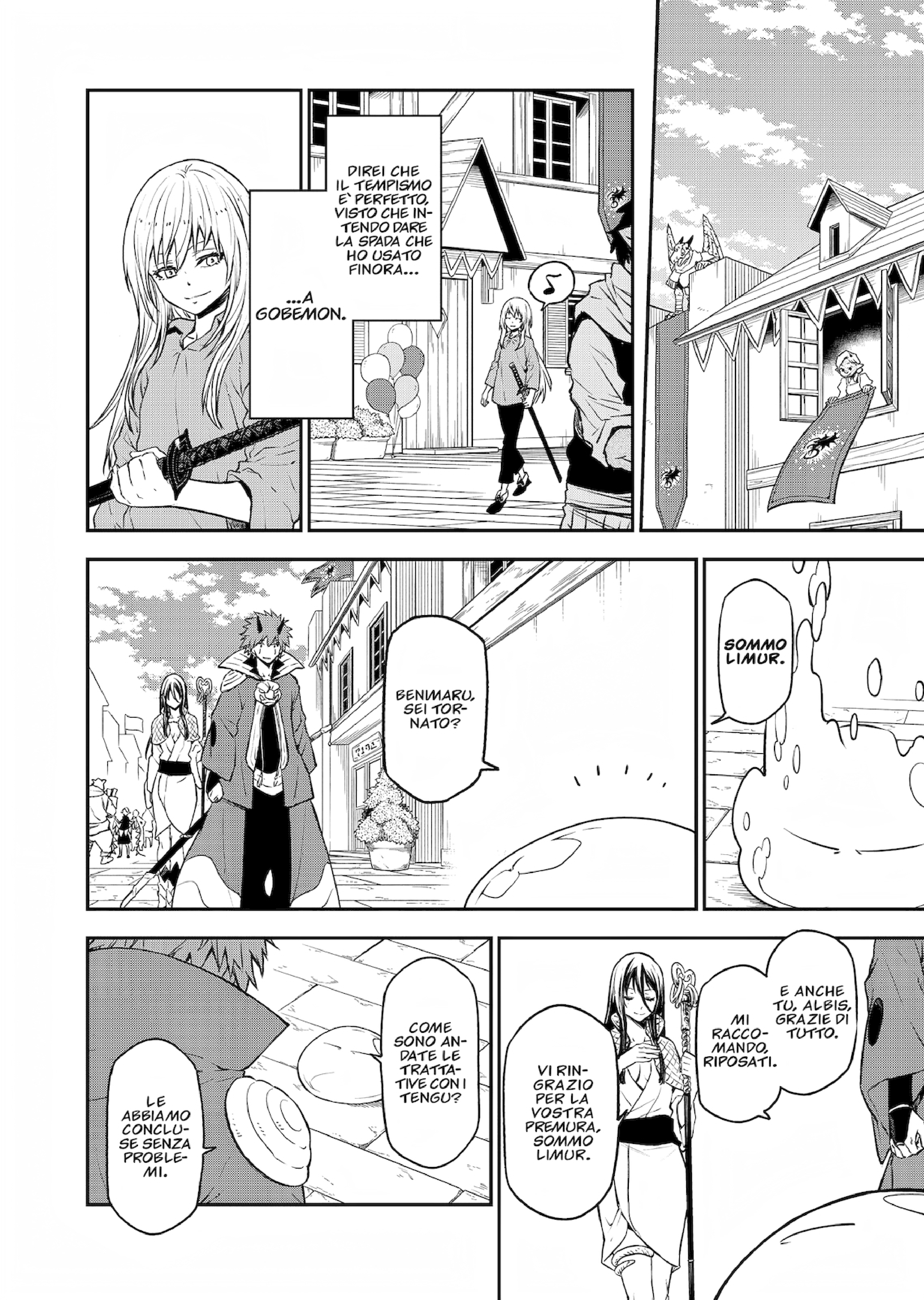 Read Mi sono reincarnato in uno slime Manga Online