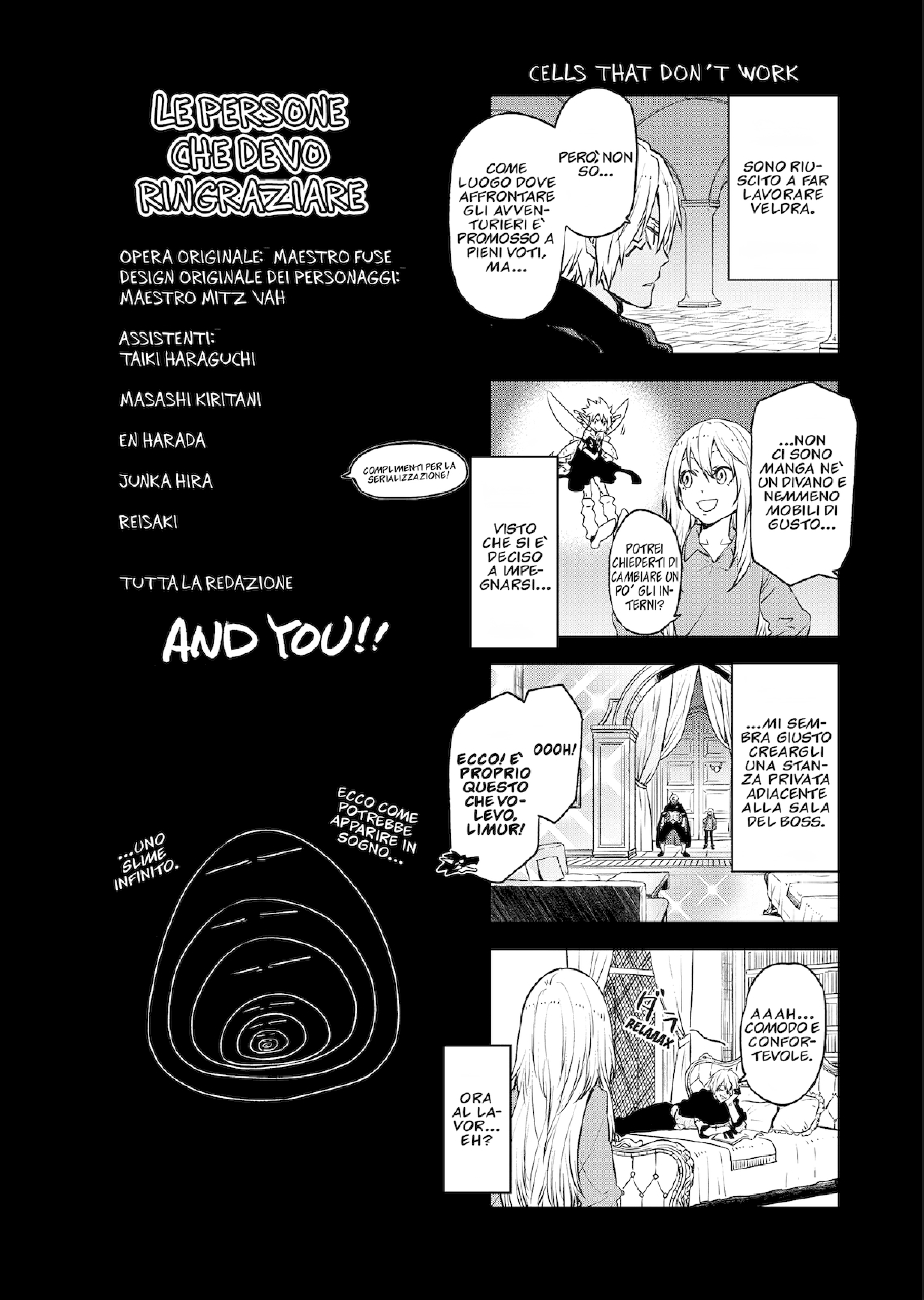 Read Mi sono reincarnato in uno slime Manga Online