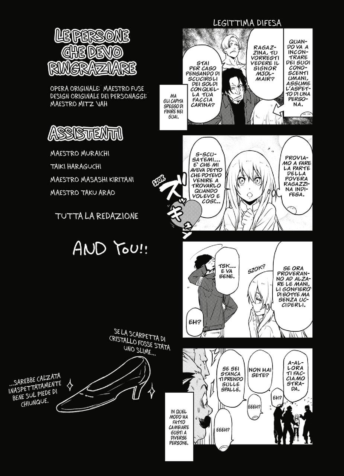 Read Mi sono reincarnato in uno slime Manga Online