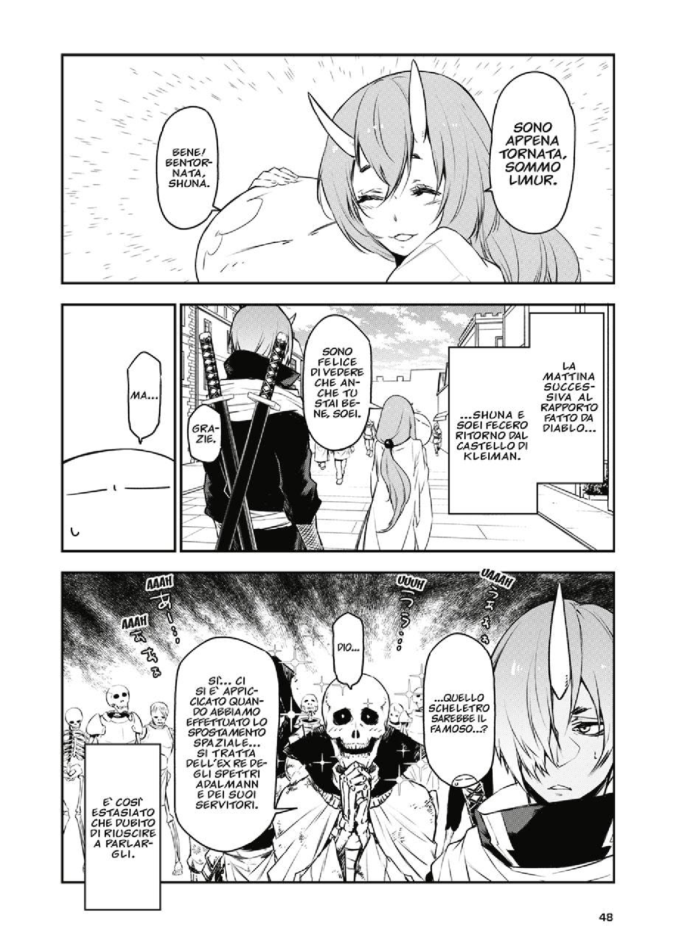 Read Mi sono reincarnato in uno slime Manga Online