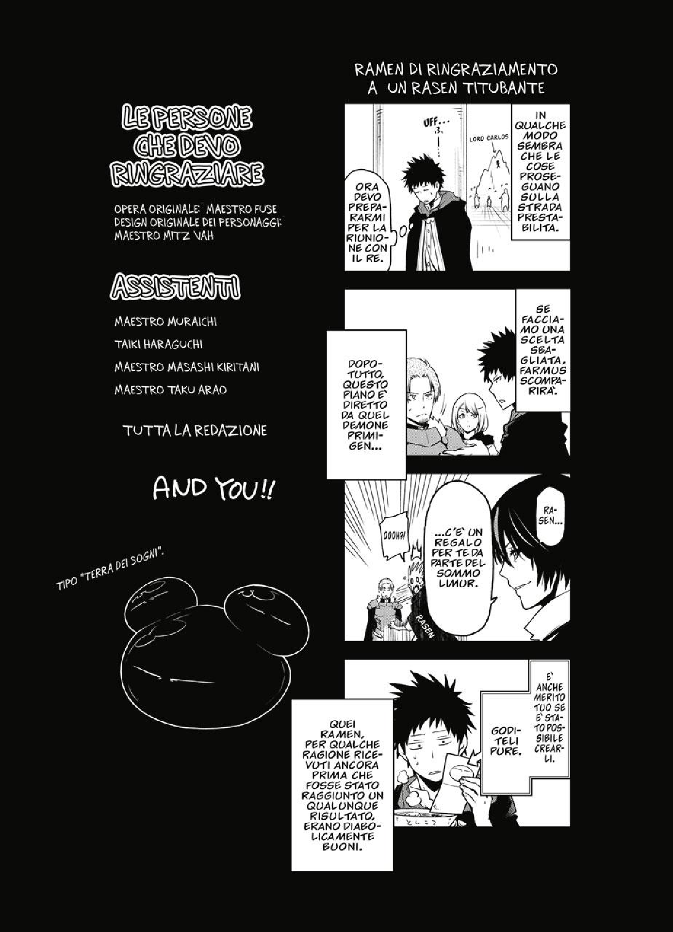 Read Mi sono reincarnato in uno slime Manga Online