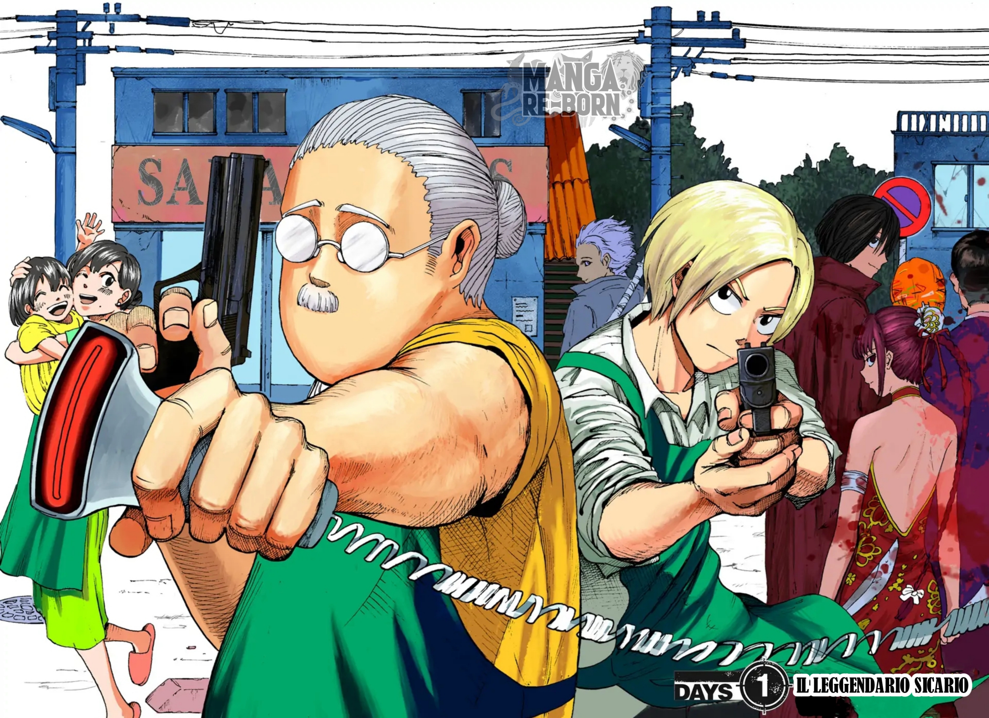 Read Sakamoto Days (Official Colored) Manga Online