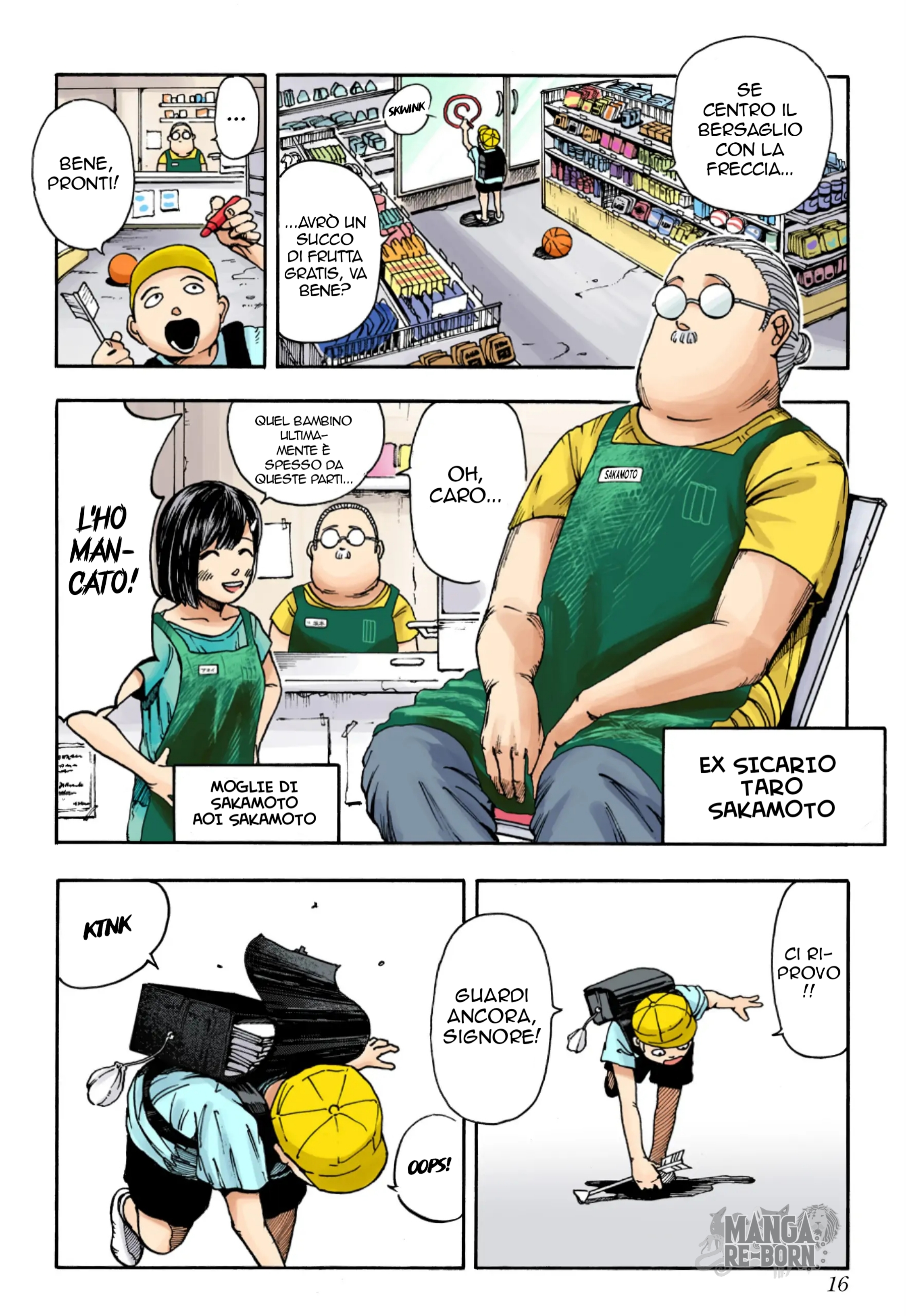 Read Sakamoto Days (Official Colored) Manga Online