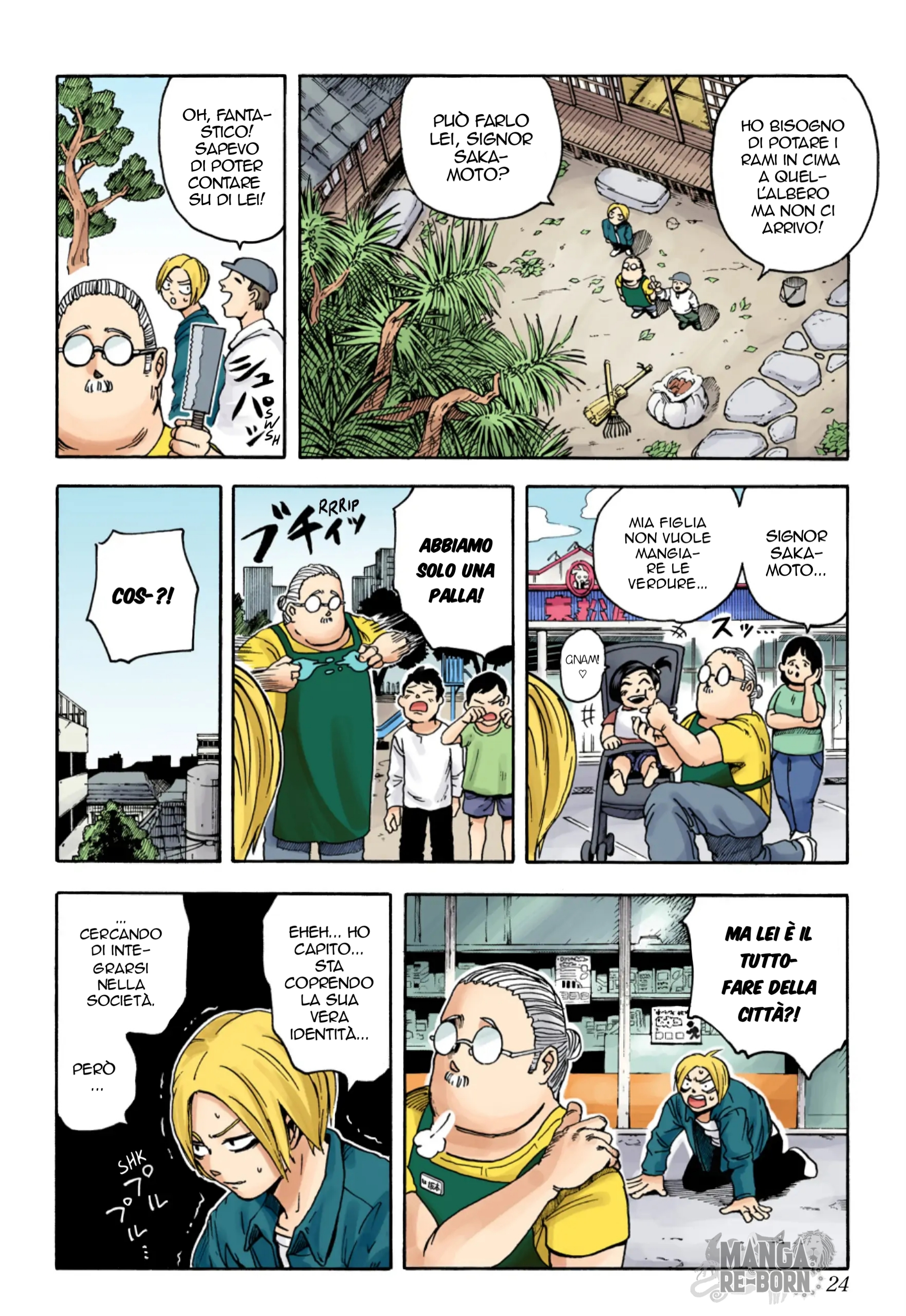 Read Sakamoto Days (Official Colored) Manga Online
