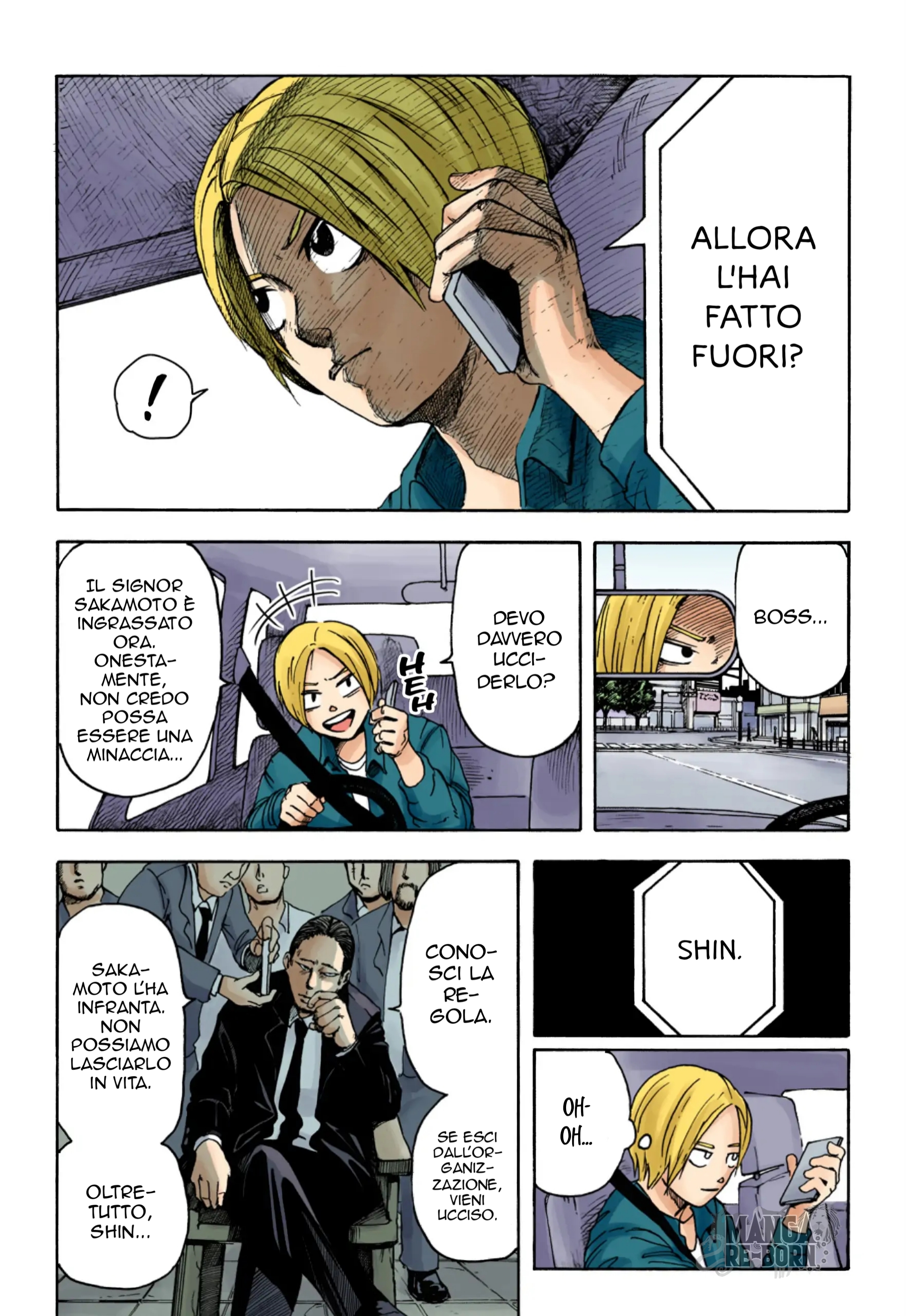 Read Sakamoto Days (Official Colored) Manga Online