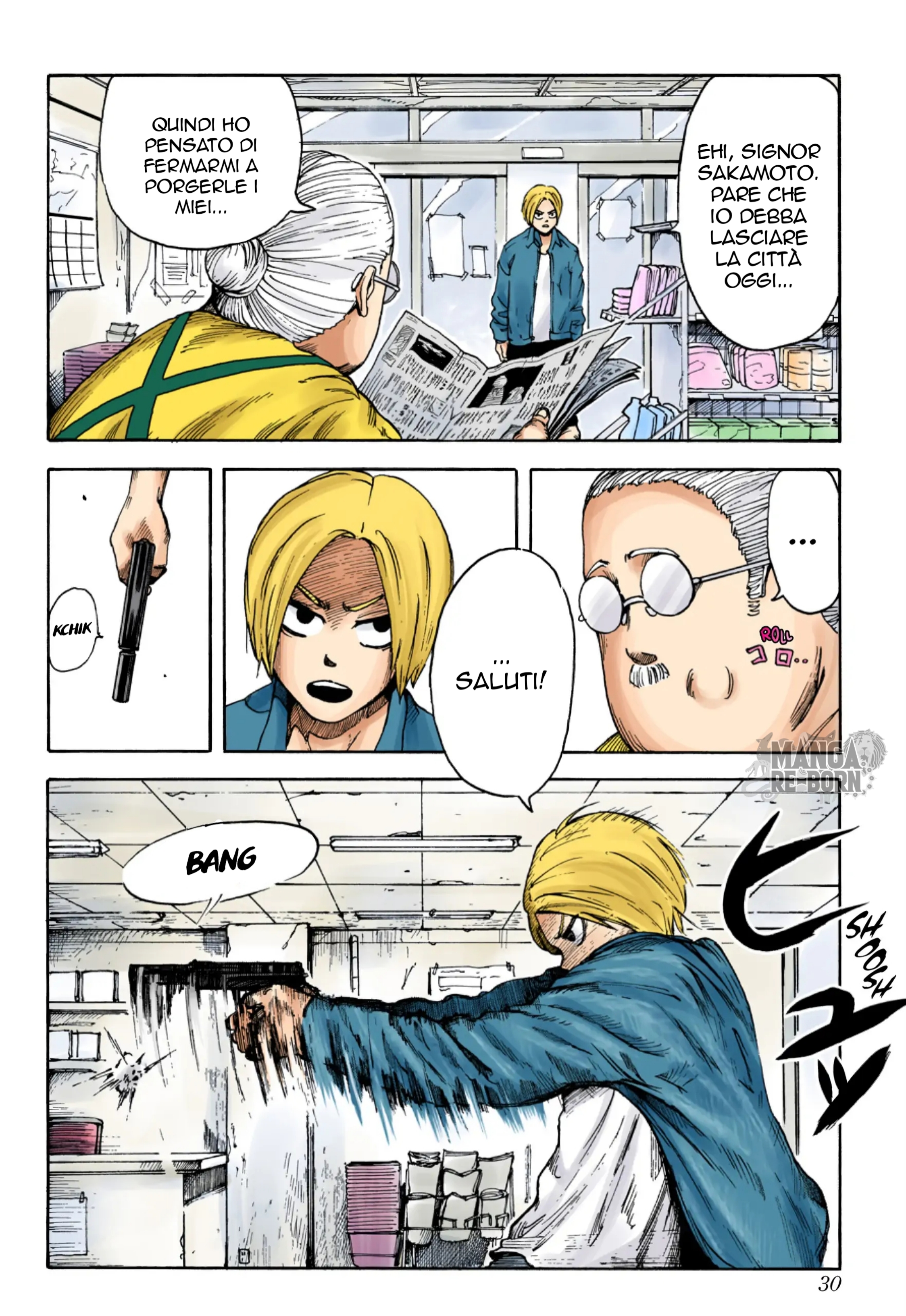 Read Sakamoto Days (Official Colored) Manga Online
