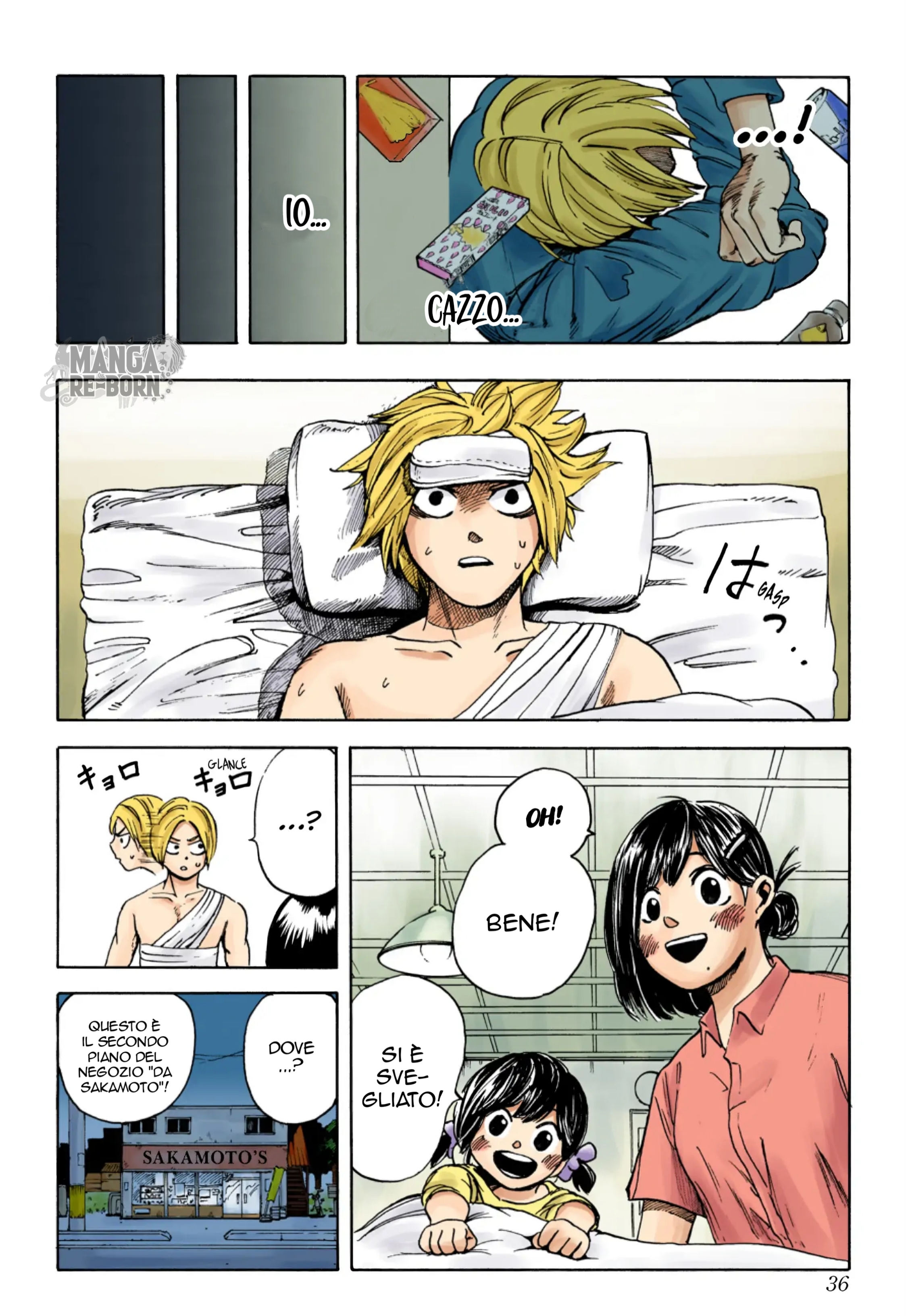 Read Sakamoto Days (Official Colored) Manga Online