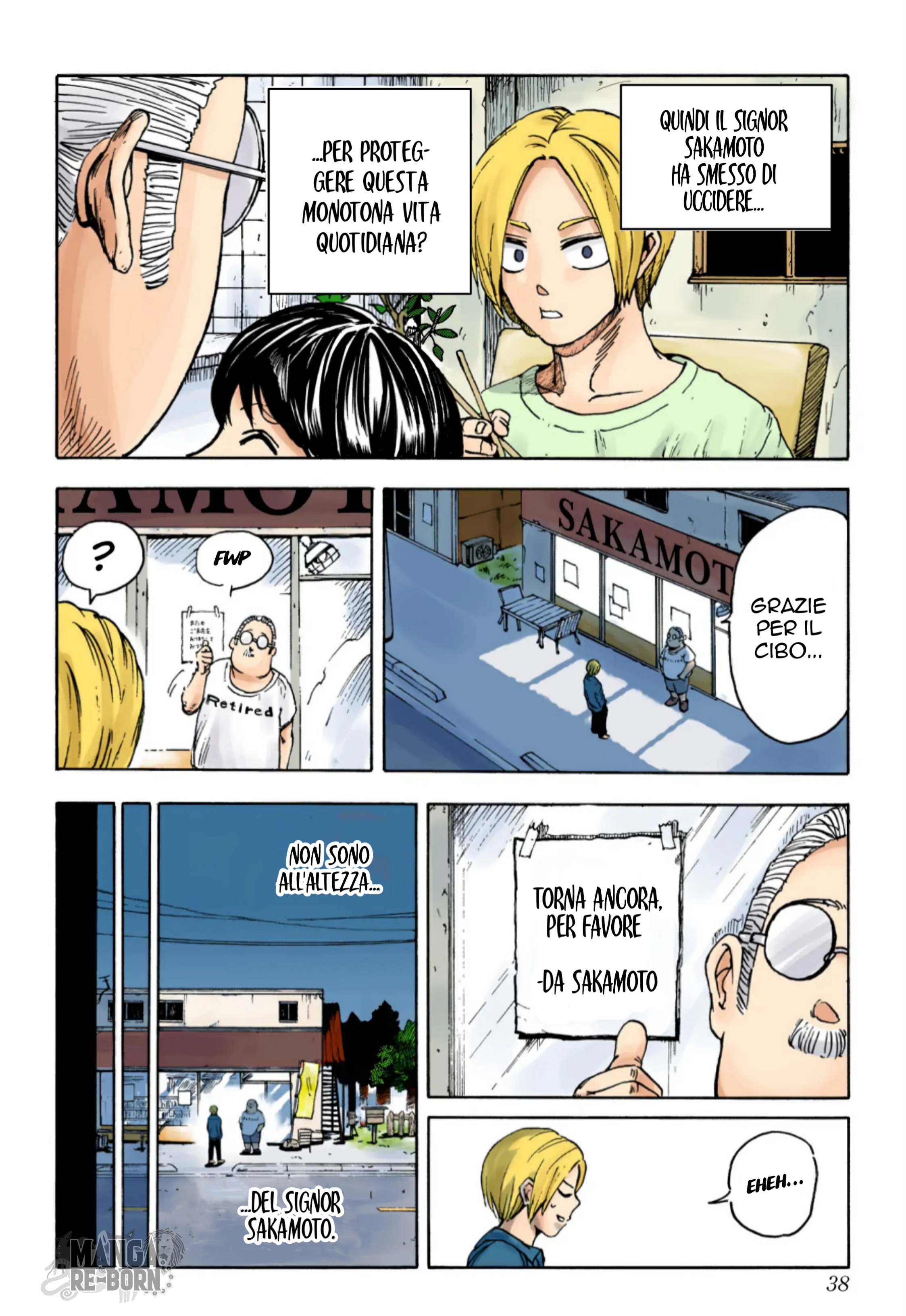 Read Sakamoto Days (Official Colored) Manga Online