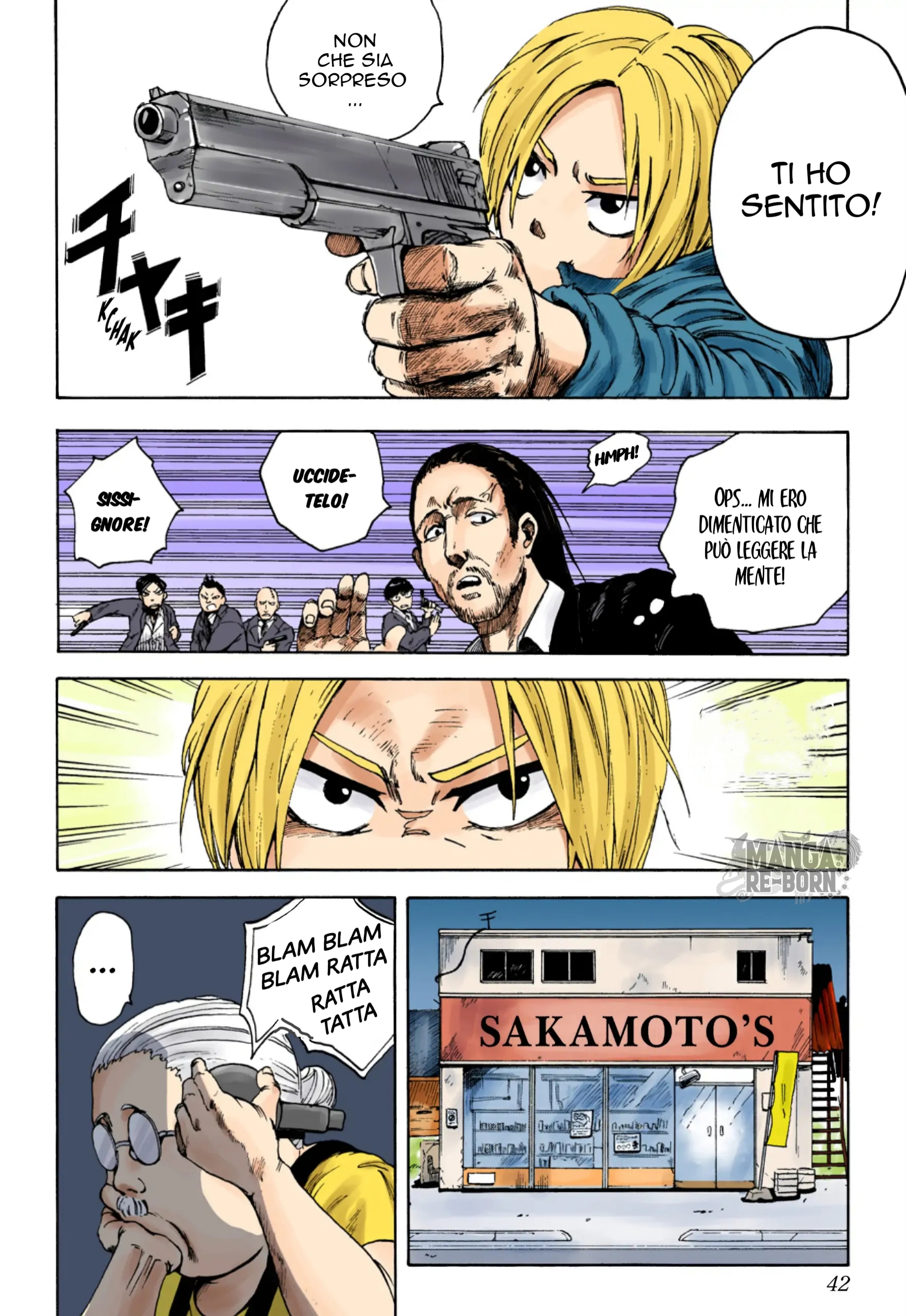 Read Sakamoto Days (Official Colored) Manga Online