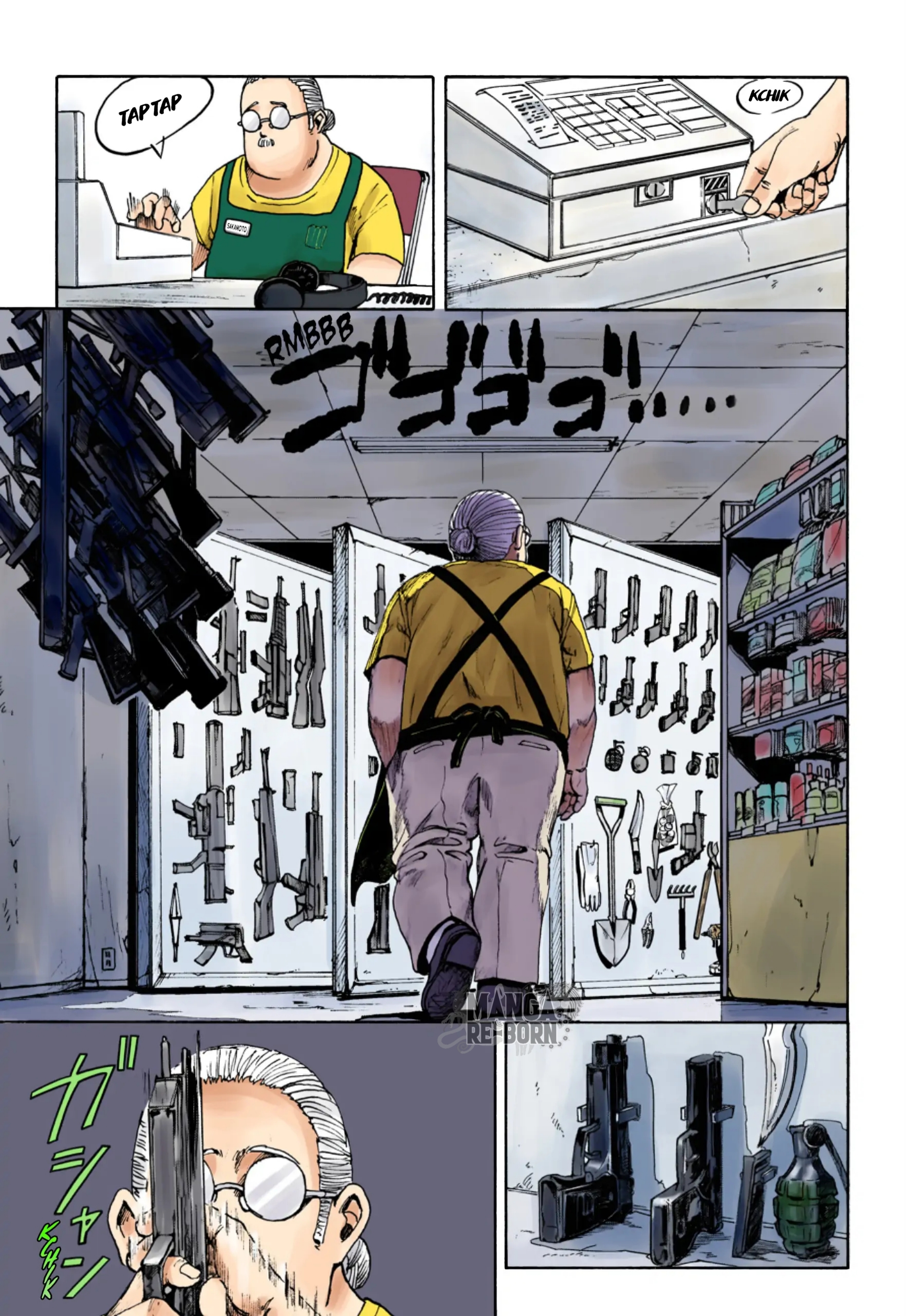 Read Sakamoto Days (Official Colored) Manga Online